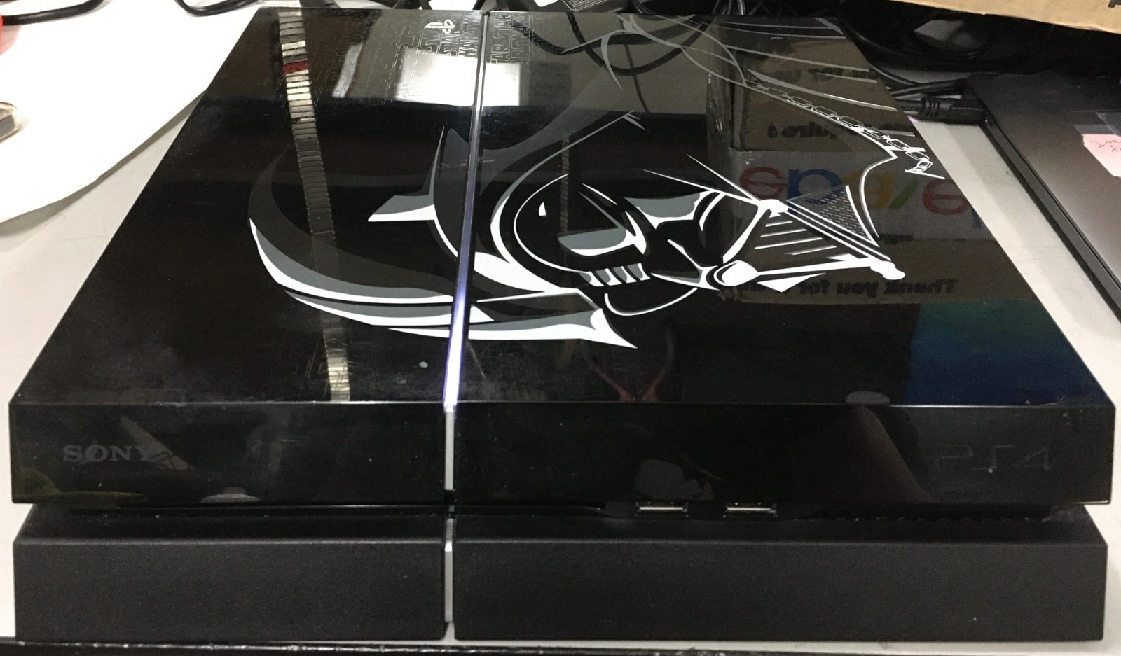 Sony PlayStation 4 PS4 500GB Darth Vader Edition Gaming Console CUH-1215A OO247