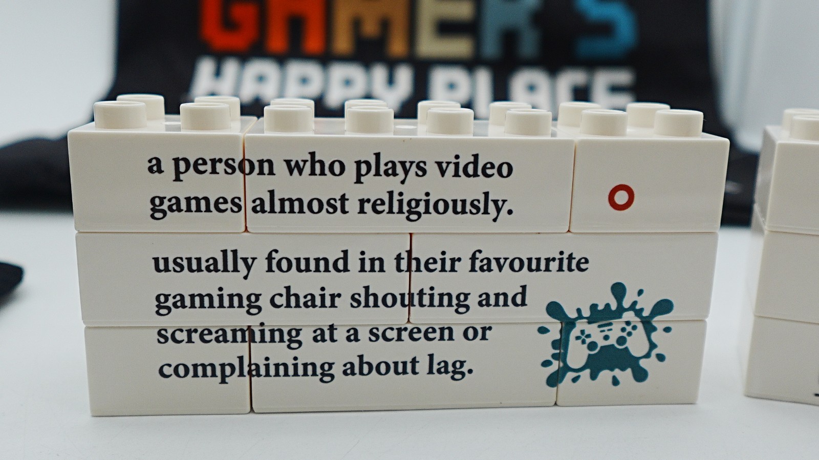 Gamer’s Happy Place Room Gaming Accessories Birthday Gift Set for Teen Boys