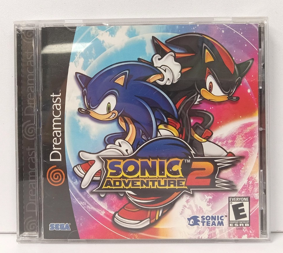 Sonic Adventure 2 (Sega Dreamcast, 2001) – CIB Complete, Tested, Good Shape!