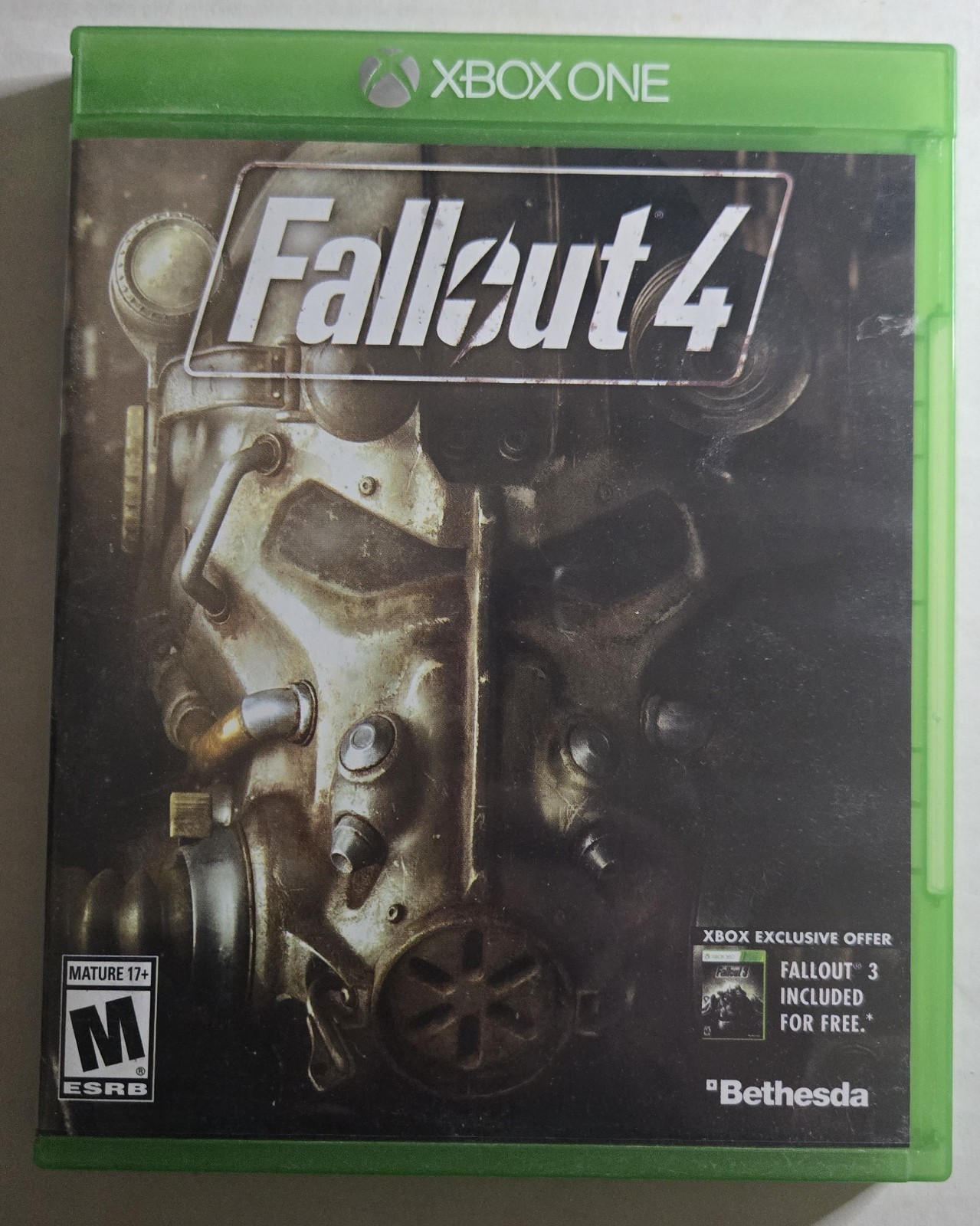Fallout 4 Microsoft Xbox One Complete In Box w/ Map