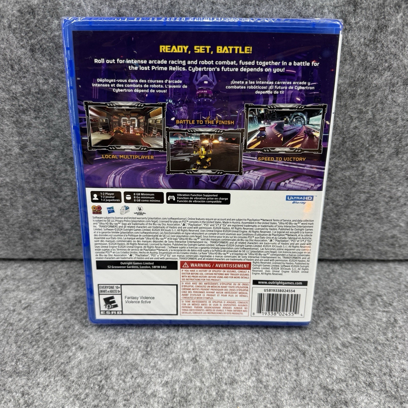 Transformers Galactic Trials – PlayStation 5 (Sony Playstation 5) Brand New