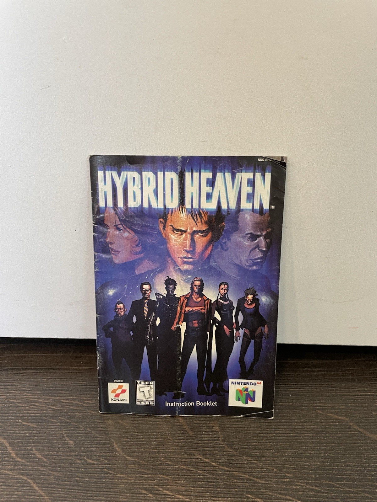 Hybrid Heaven Instruction Manual Booklet Only Nintendo 64 N64 Authentic