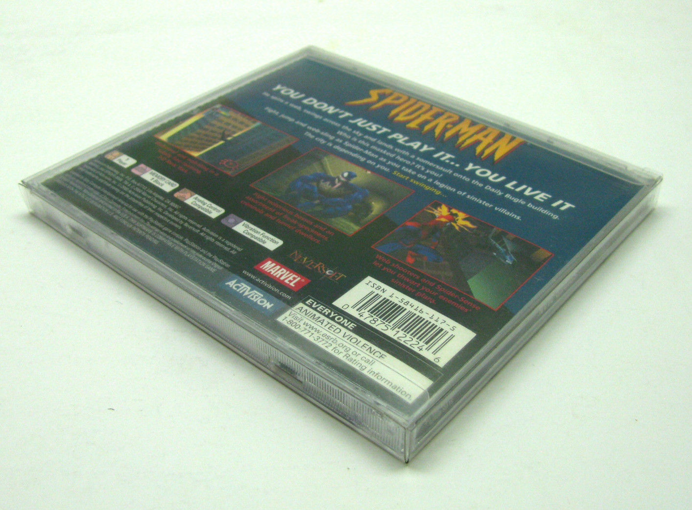 Clear Protective Box Protector For SONY PS1 CD Jewel/ Sega Dreamcast Video Game