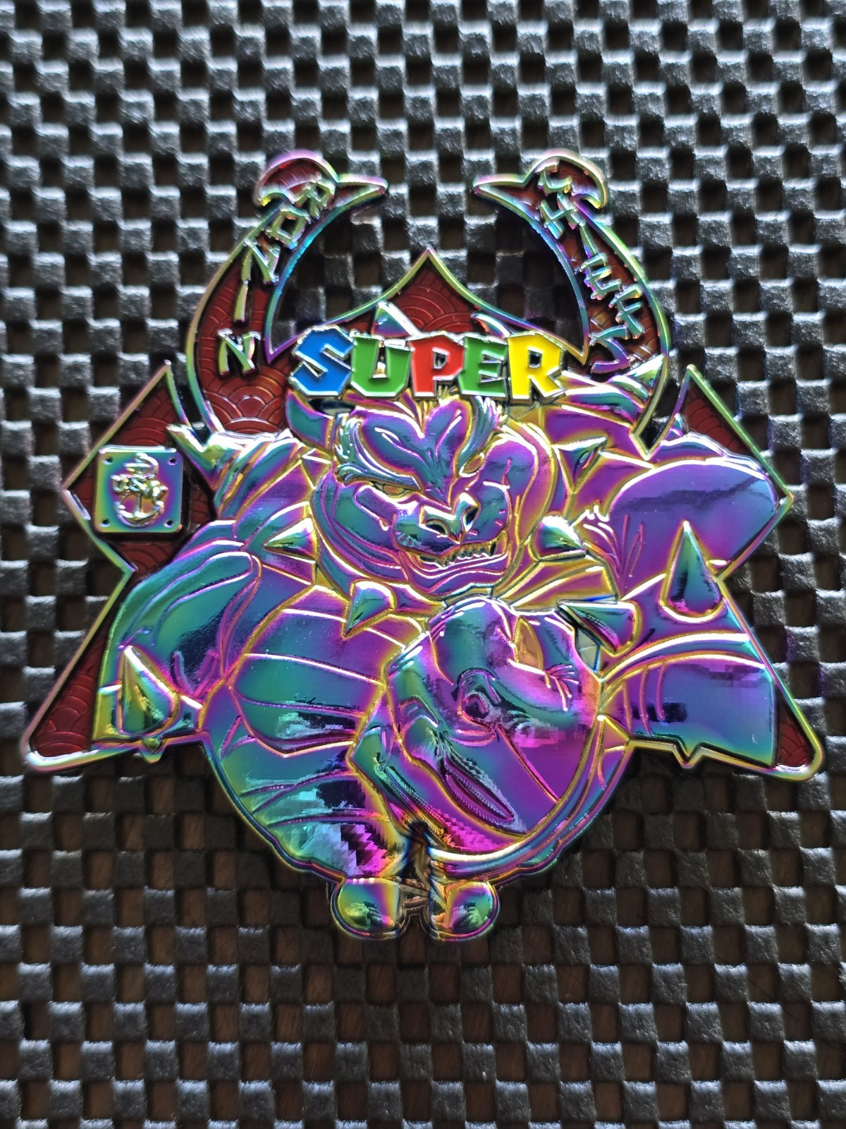 Super Mario Bowser Challenge Coin Super Ronin Chief USN Promo SNES GB SWITCH #2