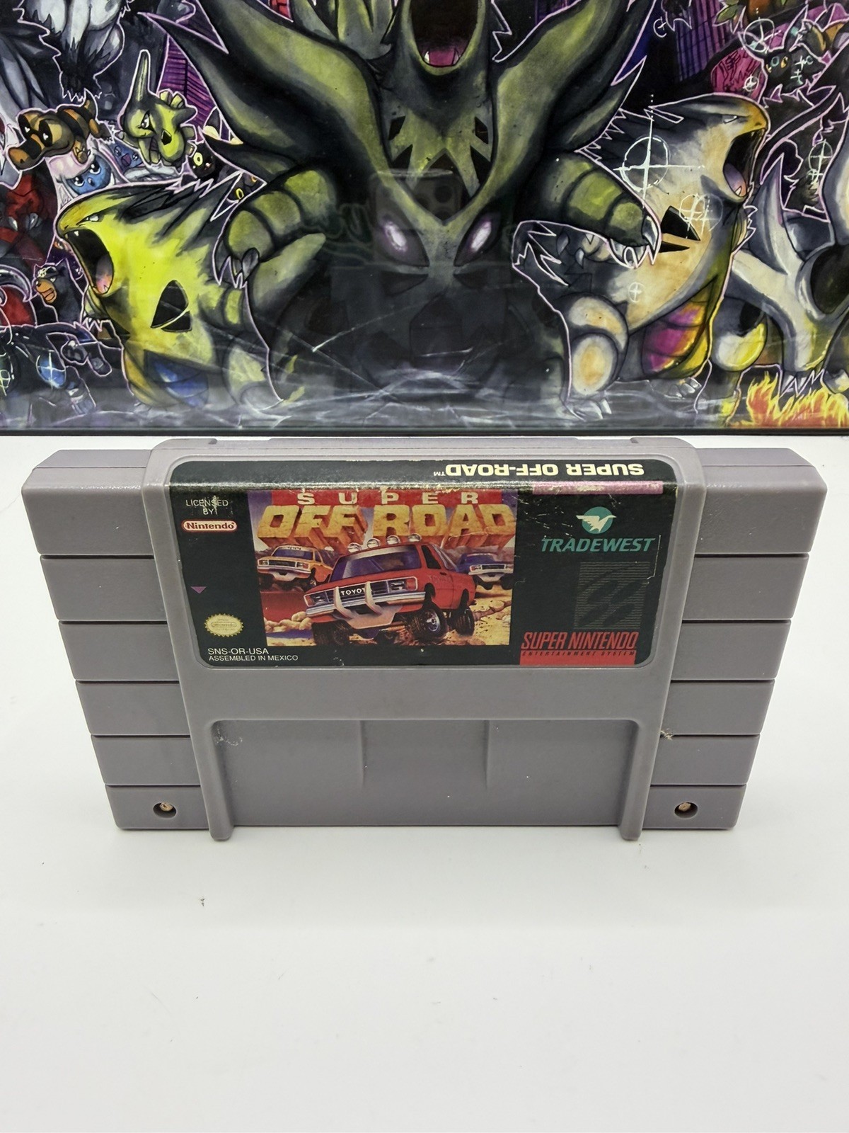 Super Off Road SNES (Super Nintendo) Authentic Tested Working