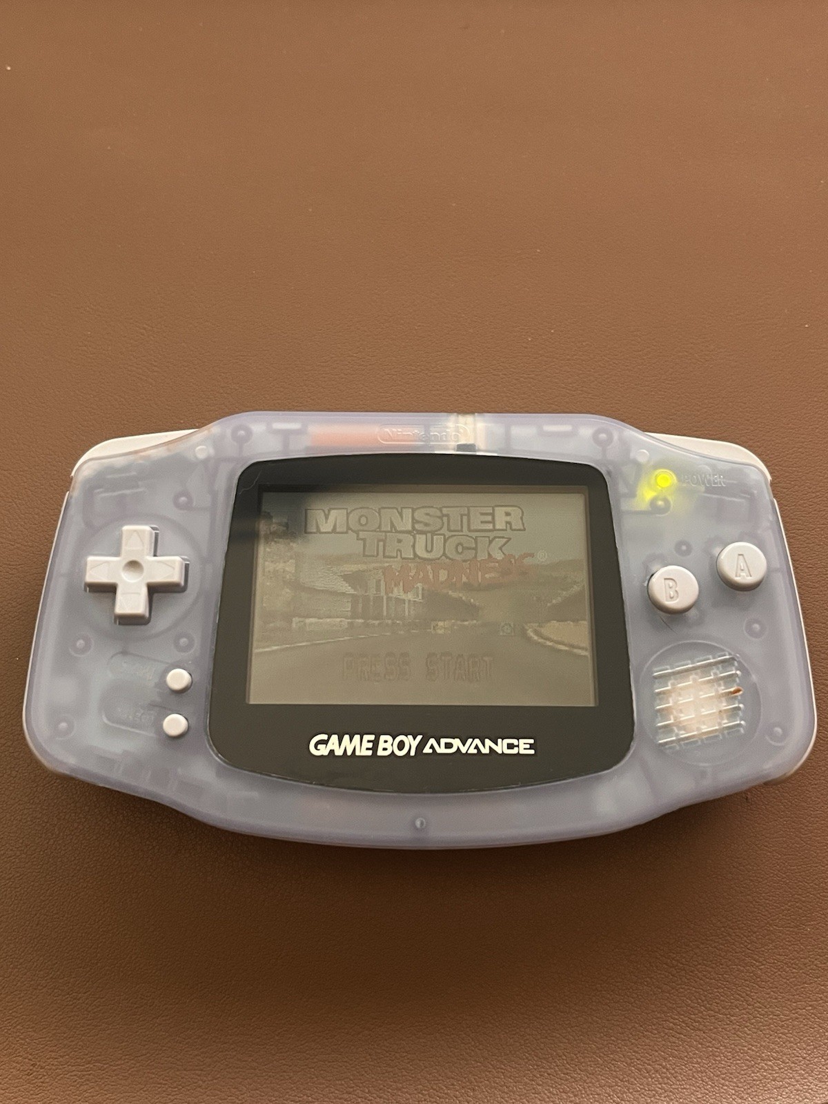 Nintendo Gameboy Advance Glacier AGB-001 *Tested*