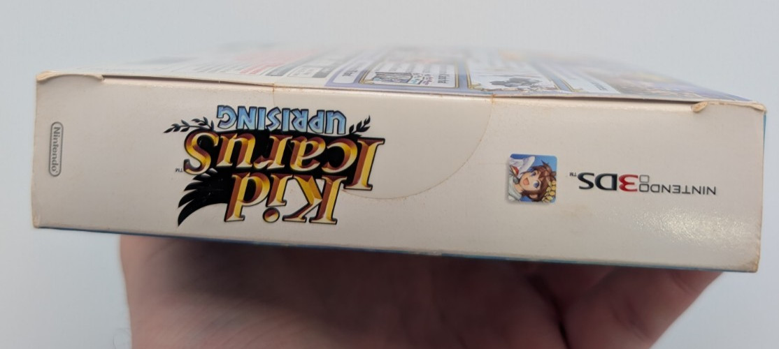 Kid Icarus: Uprising (Nintendo 3DS, 2012) – BIG BOX – CIB with cards and stand