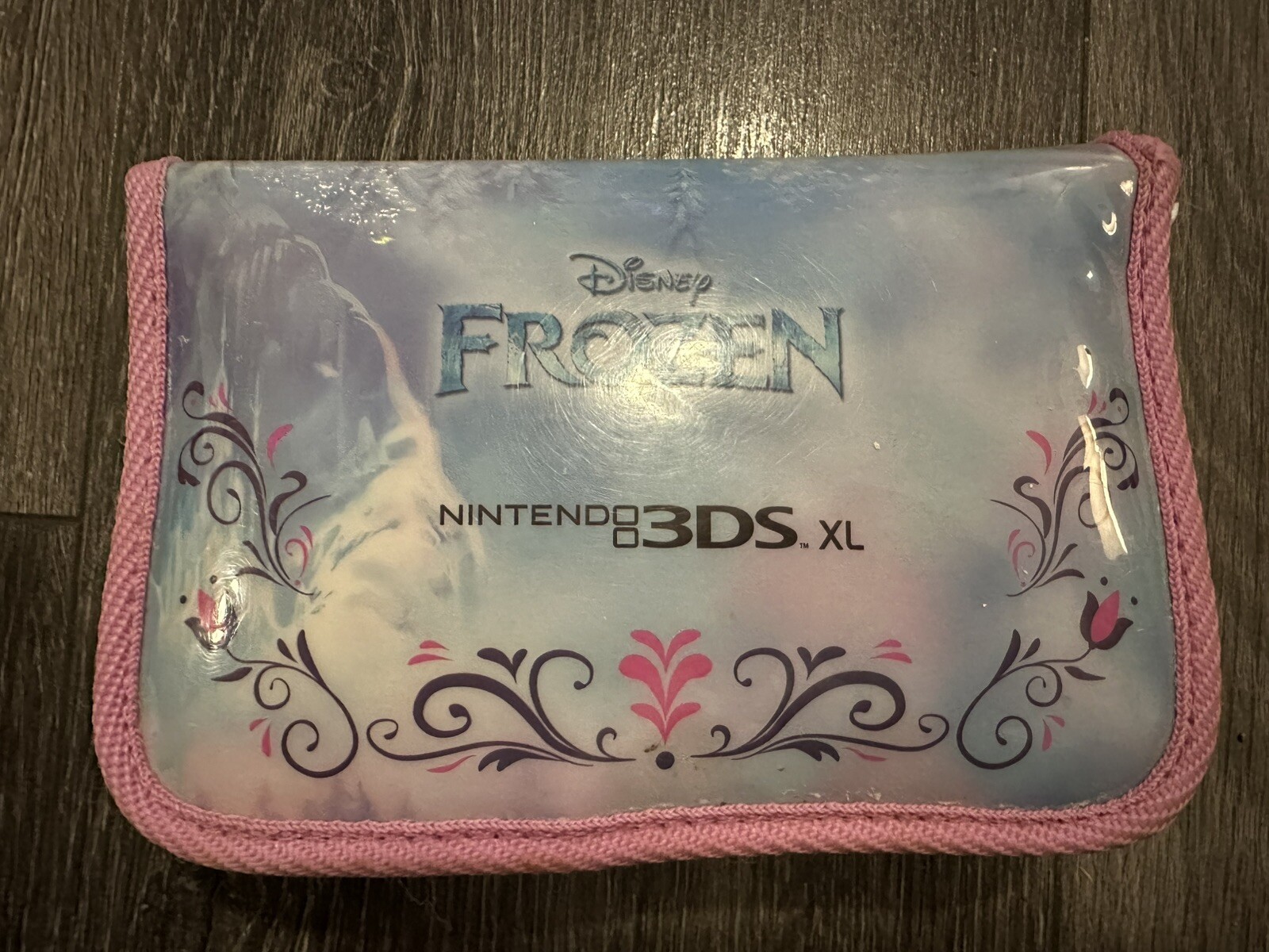 Nintendo 3DS XL Carrying Storage Case Frozen Disney Elsa & Anna