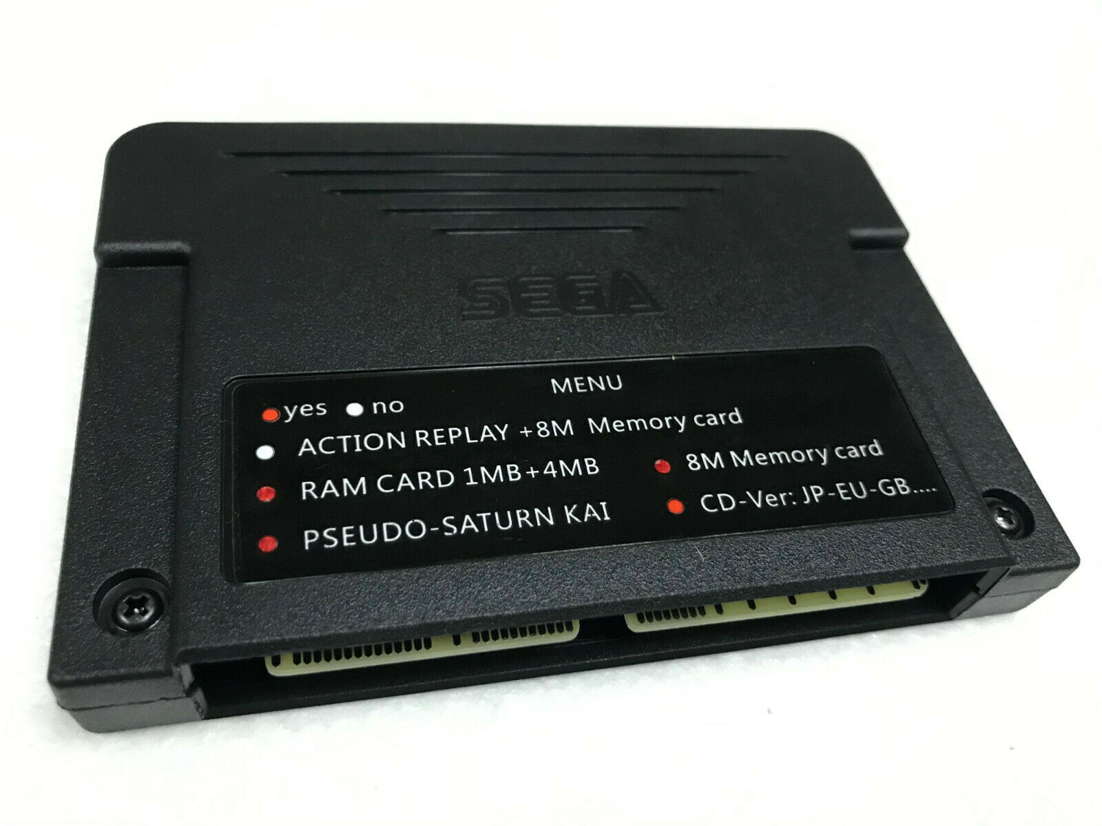 For Sega Saturn All in One Cartridge 1m 4m expansion with 8MB Momery Card