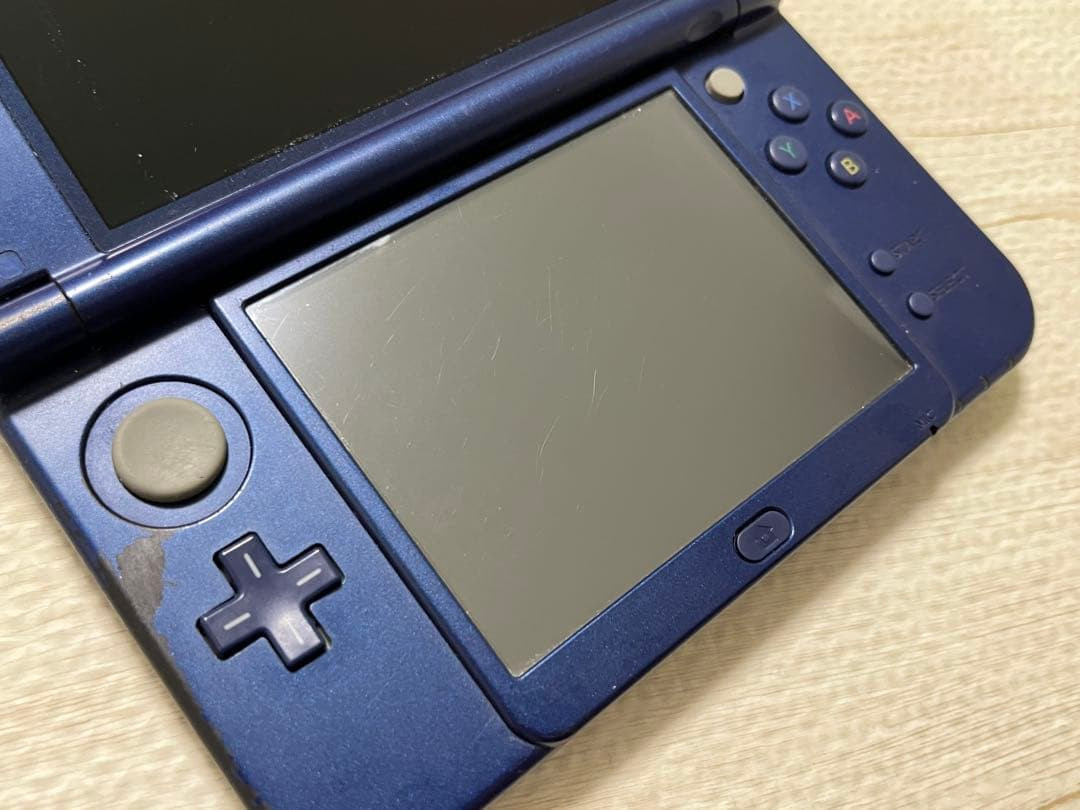 Nintendo New 3DS LL XL Console Metallic Blue Handheld Japan Region Locked 0294
