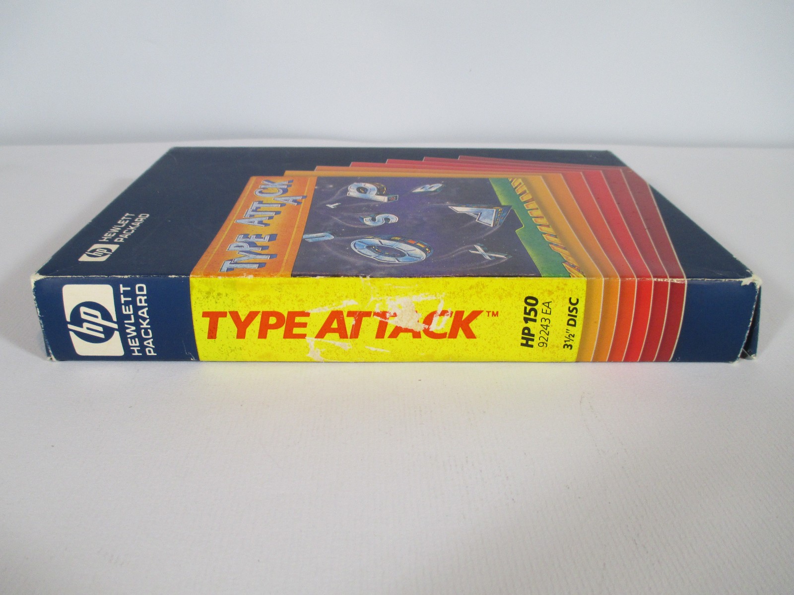 Vintage HP “Type Attack” PC Game On 3.5″ Floppy Disk