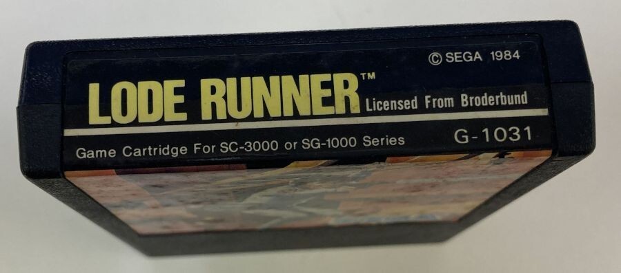LODE RUNNER G-1031 SEGA SC-3000 SG-1000 W/ box manual