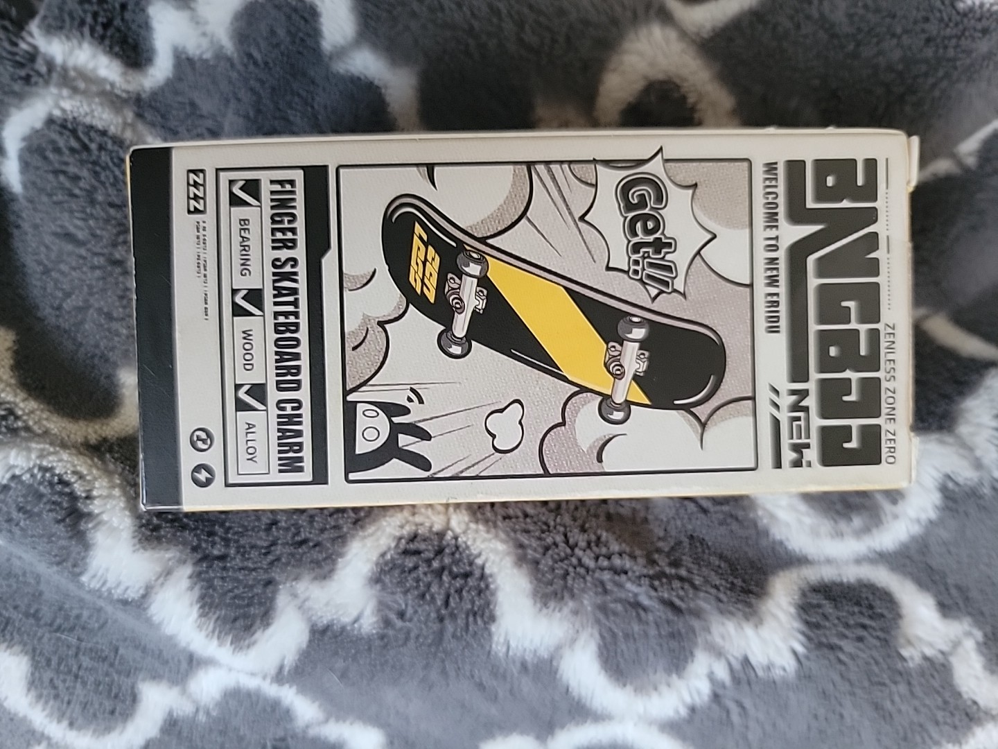 🛹 Zenless Zone Zero OFFICIAL Exclusive Finger Skateboard Charm Bangboo 🛹