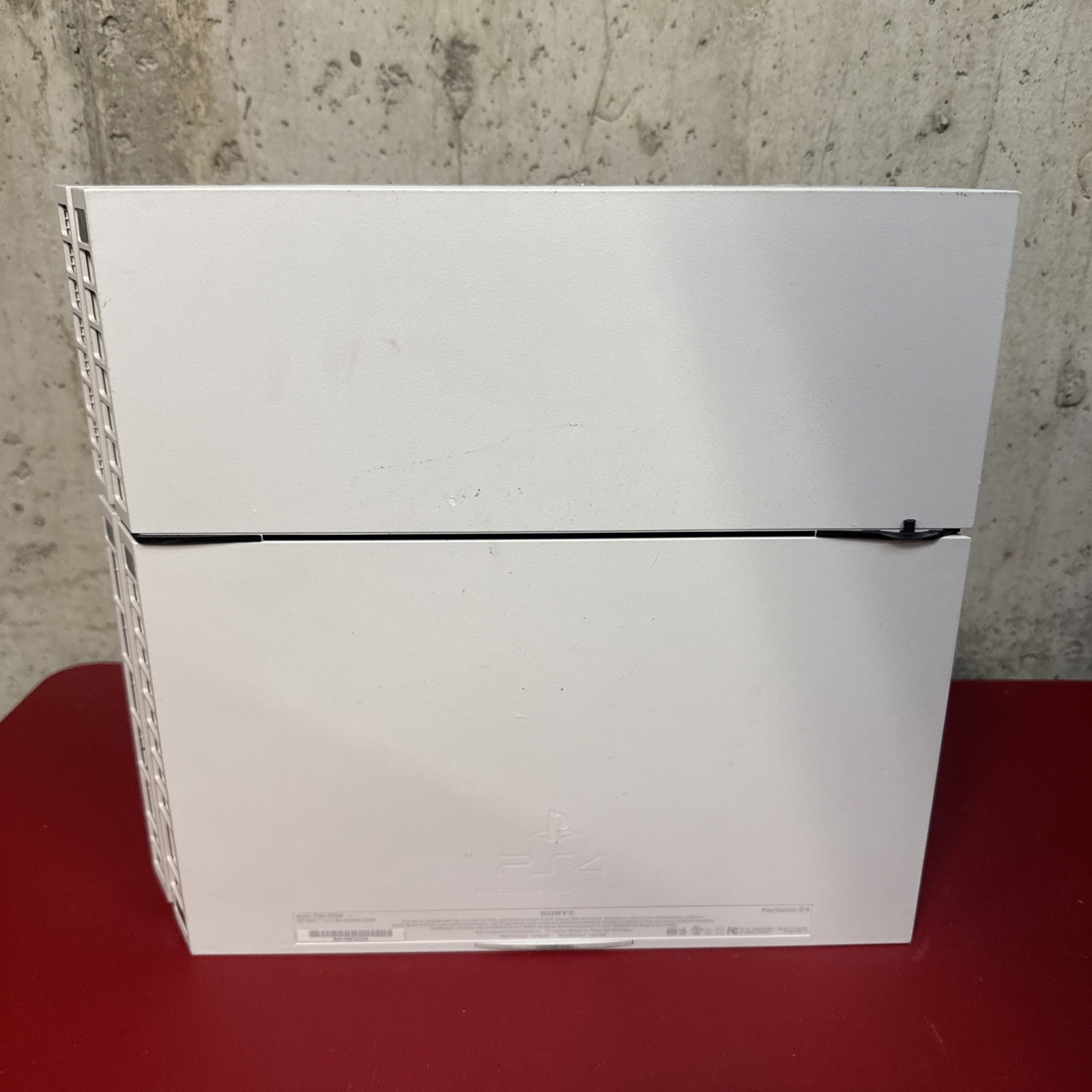 Sony PS4 Glacier White 500GB Console Only FW 10.71 Low Firmware Tested Working