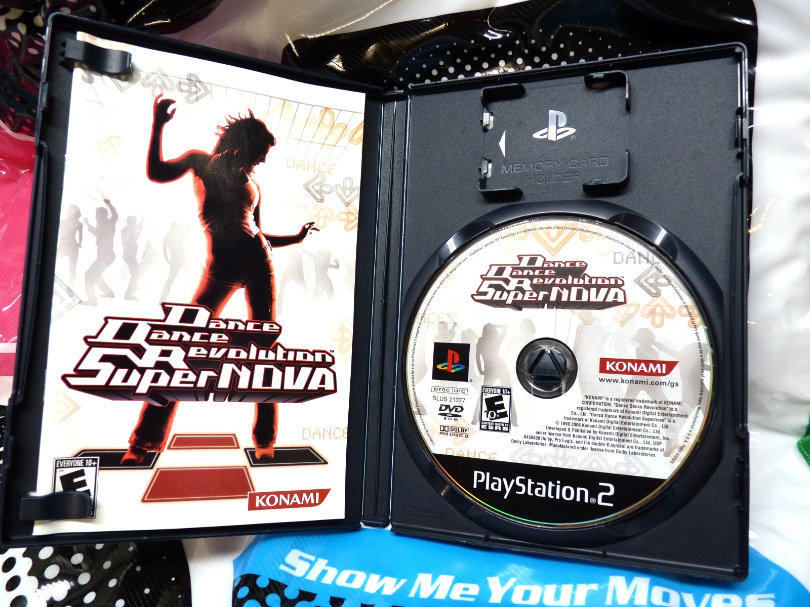 Kanomi PlayStation 2 Dance Revolution Pad w/ Super Nova Game – Works GREAT