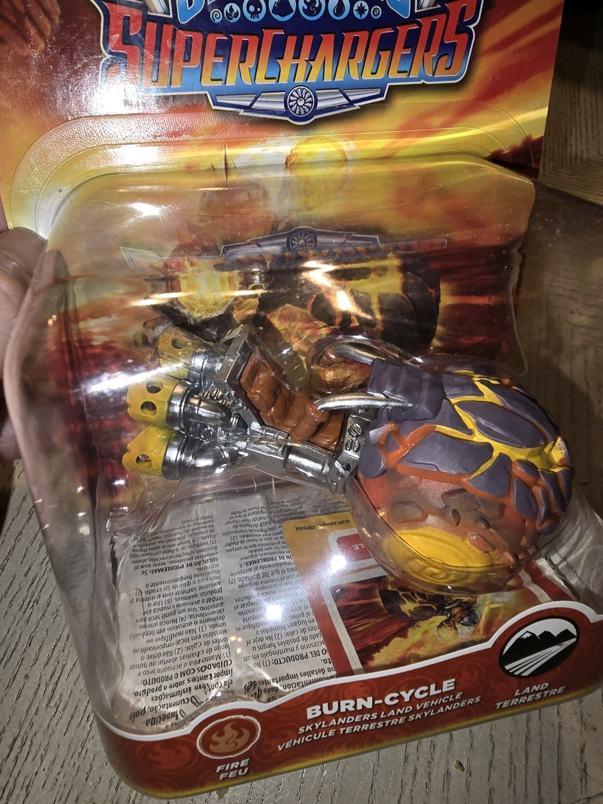 SKYLANDERS SUPERCHARGERS BURN CYCLE NEW Sealed