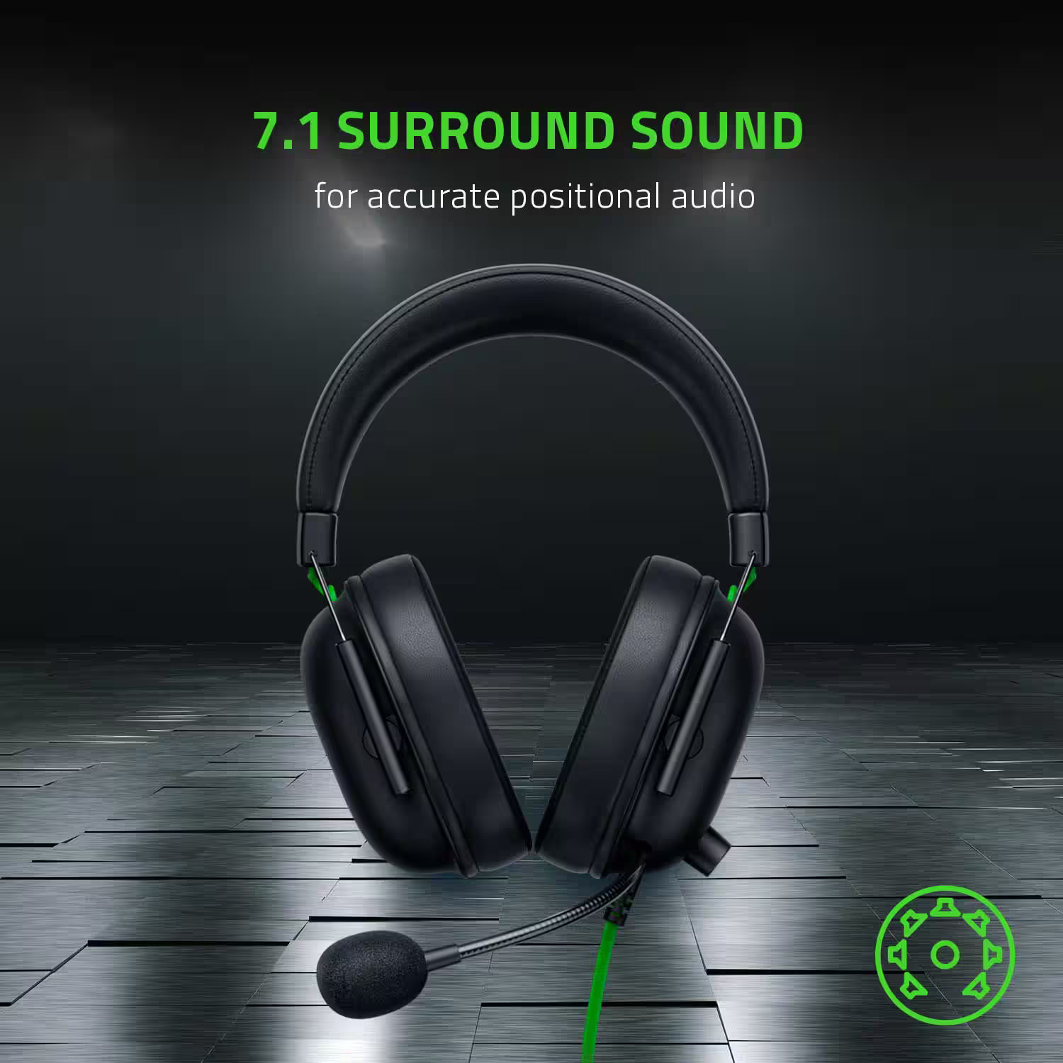 Razer – BlackShark V2 X Wired Gaming Headset for PC, PS5, PS4, Switch, Xbox X…