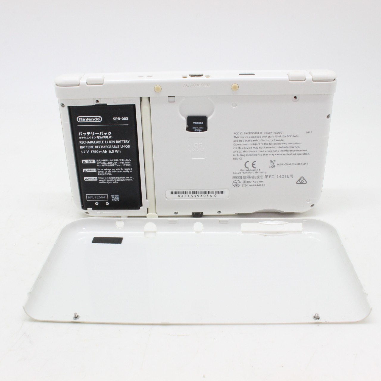 [ Rank A+ IN BOX ] NINTENDO NEW 3DS XL PEARL WHITE Game Console From Japan 4325