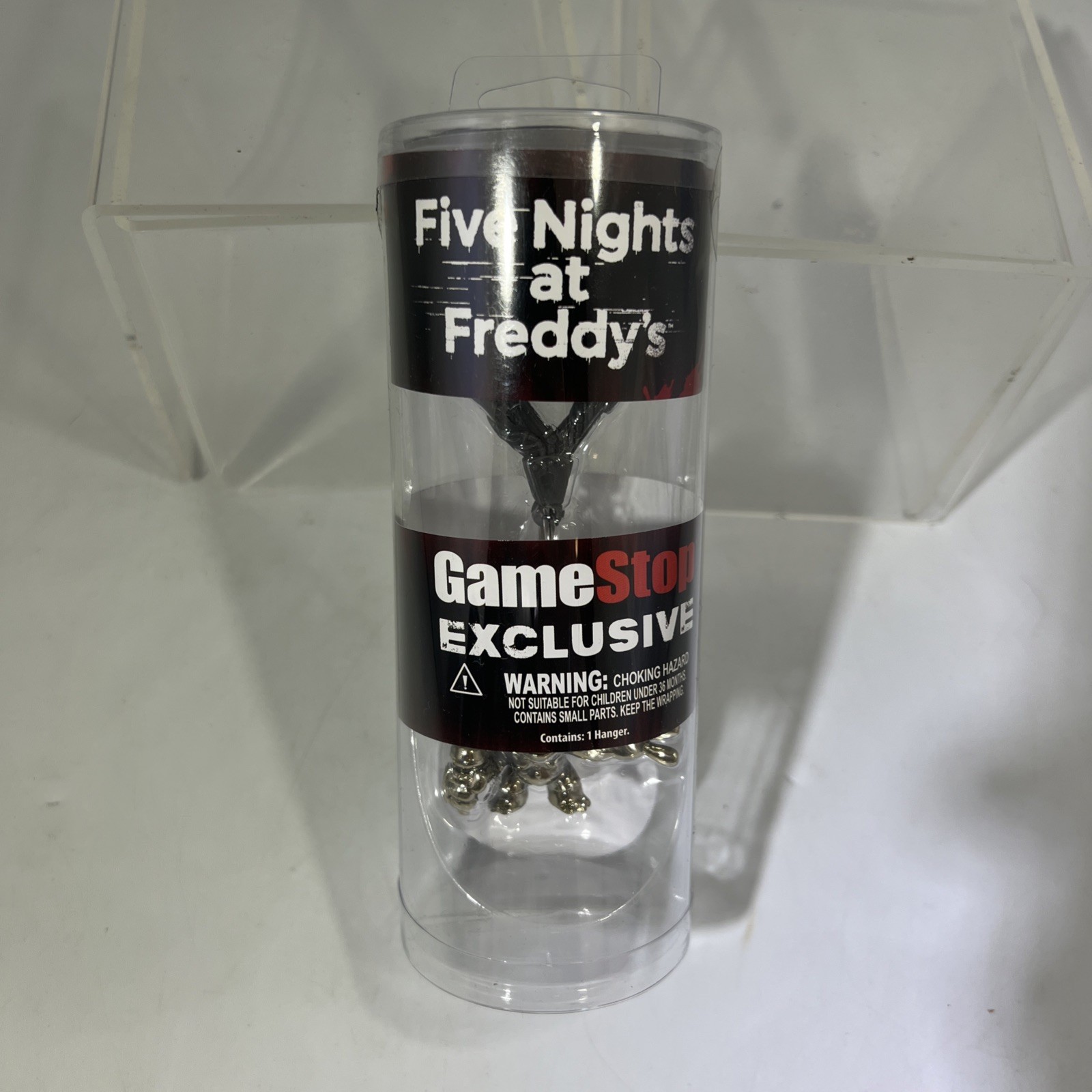 Five Nights At Freddy’s GameStop Exclusive Keychain / Bag Clip Hanger Gold #ML