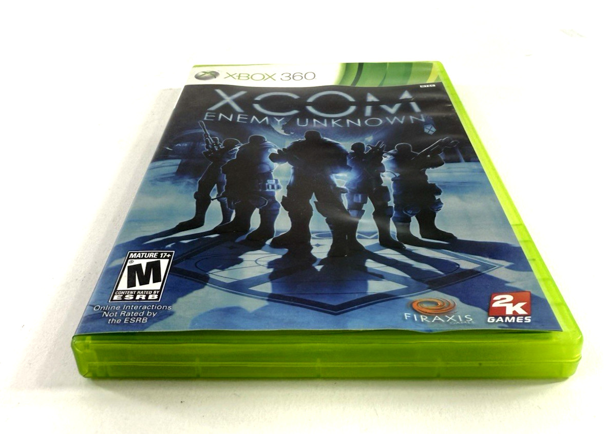 X-Com: Enemy Unknown (Microsoft Xbox 360, 2012) Game Case Manual Insert – Tested