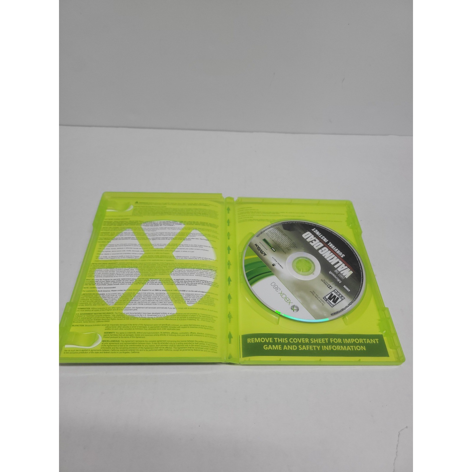 The Walking Dead Survival Instinct Xbox 360 Activision AMC TV Series Daryl Dixon