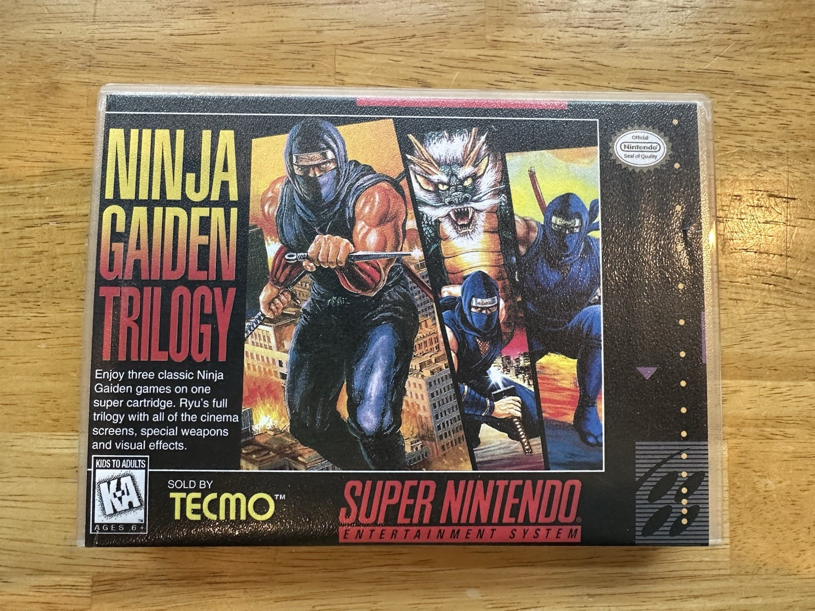 Ninja Gaiden Trilogy – Super Nintendo Entertainment System, (1995)