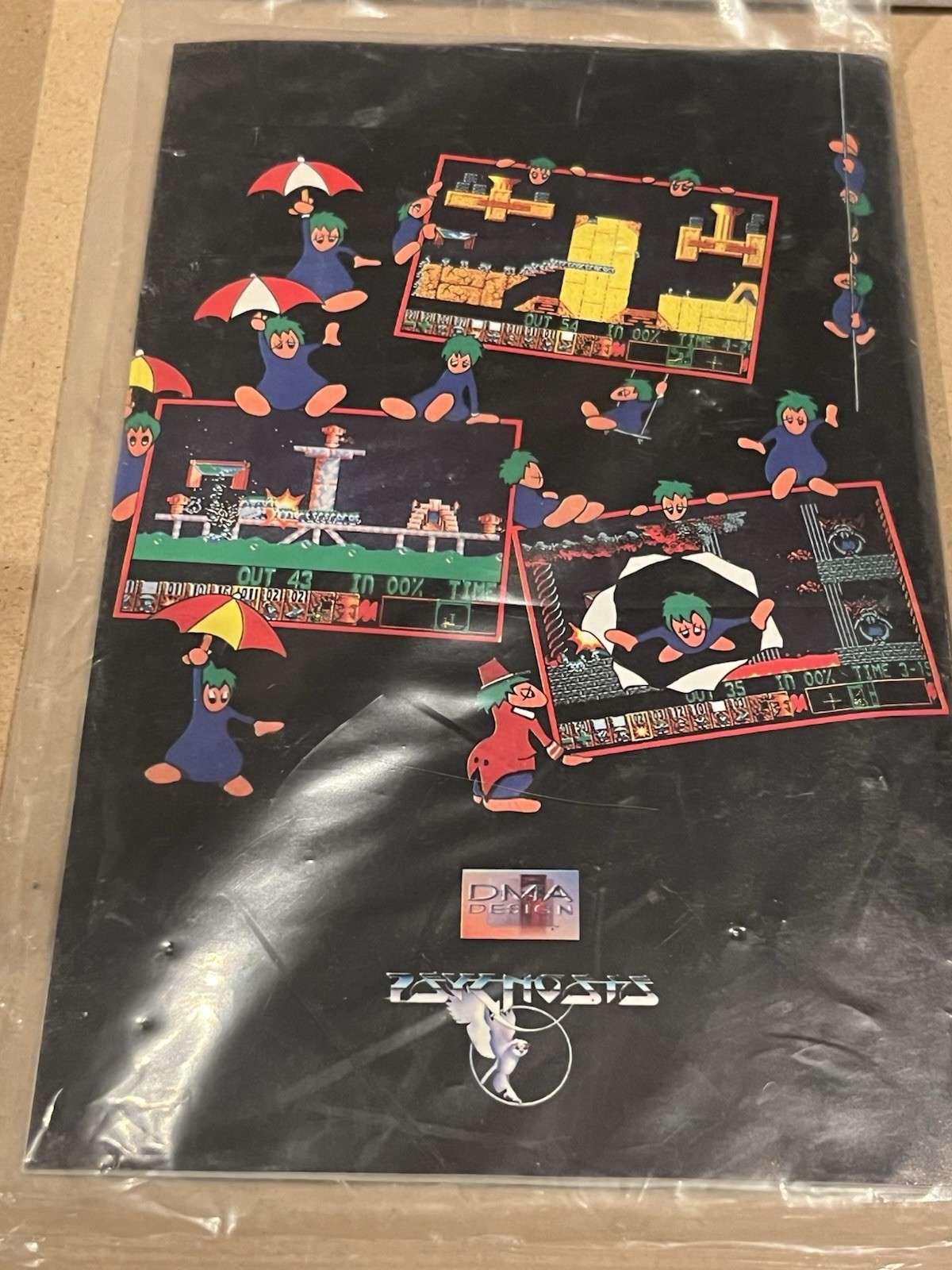 Lemmings PC Game (1991) Psygnosis – New Sealed Rare Vintage Find