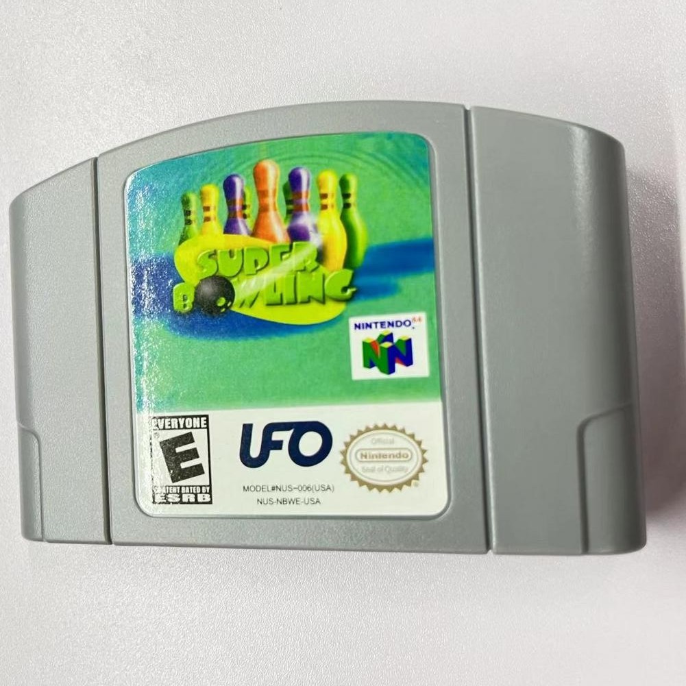 Super Bowling – Nintendo 64 (N64) Must-have for fans Tested and working