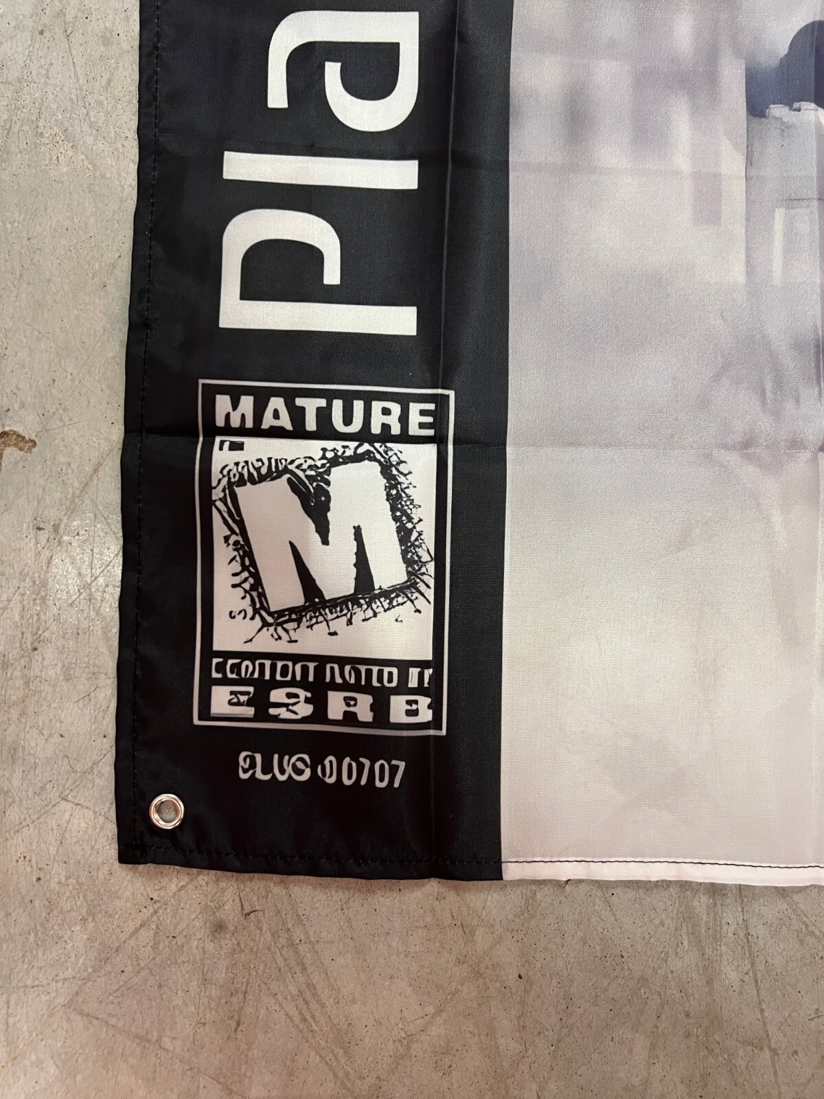 Silent Hill PS1 Custom Wall Flag Tapestry 3 x 3 Ft, Playstation 1 *FLAWED, READ*