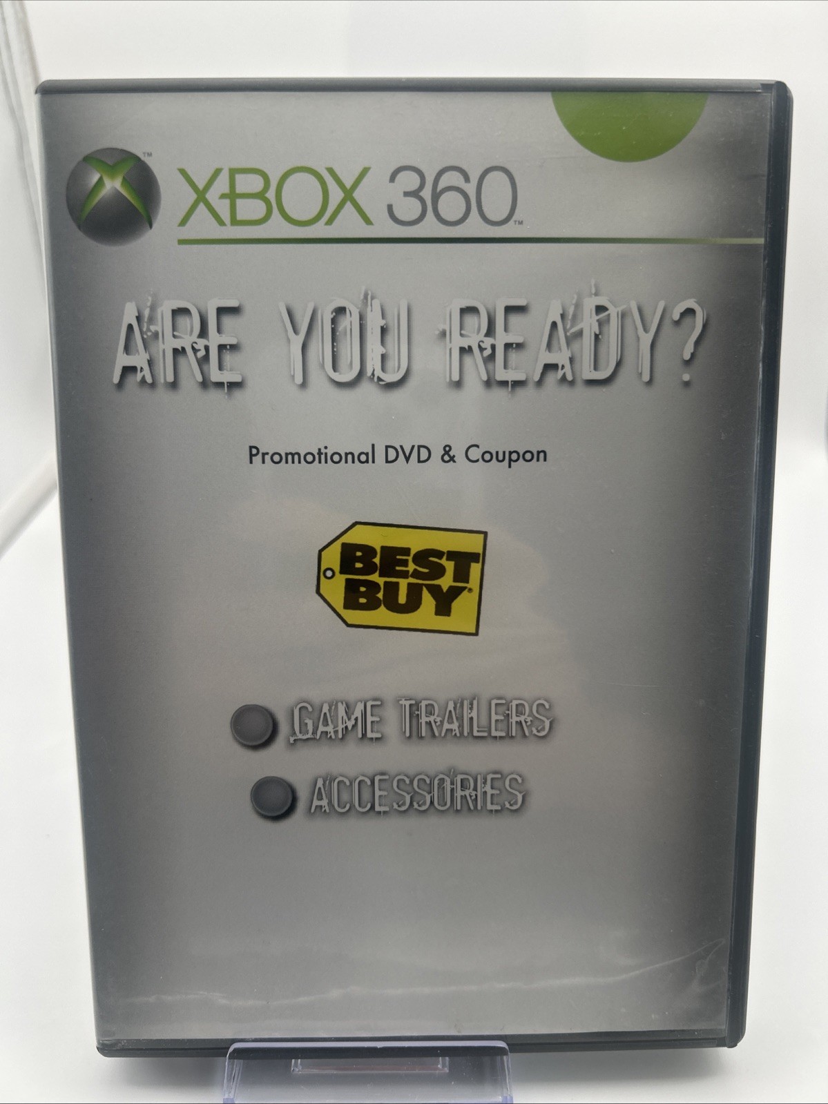 Rare Best Buy 2005 Xbox 360 Promotional Preview DVD (CIB) Mint Condition