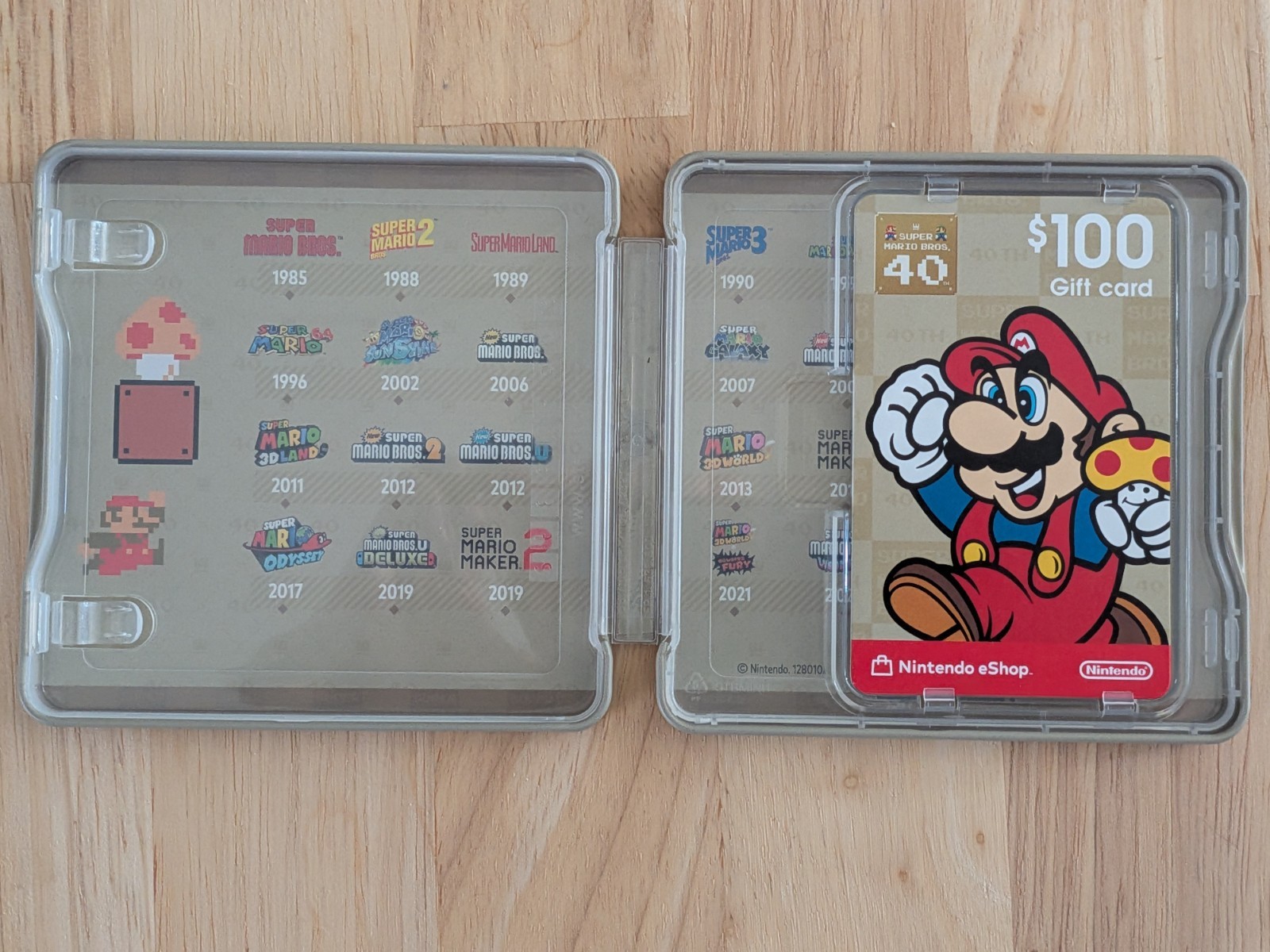 Super Mario Bros 40th Anniversary Nintendo Steelbook