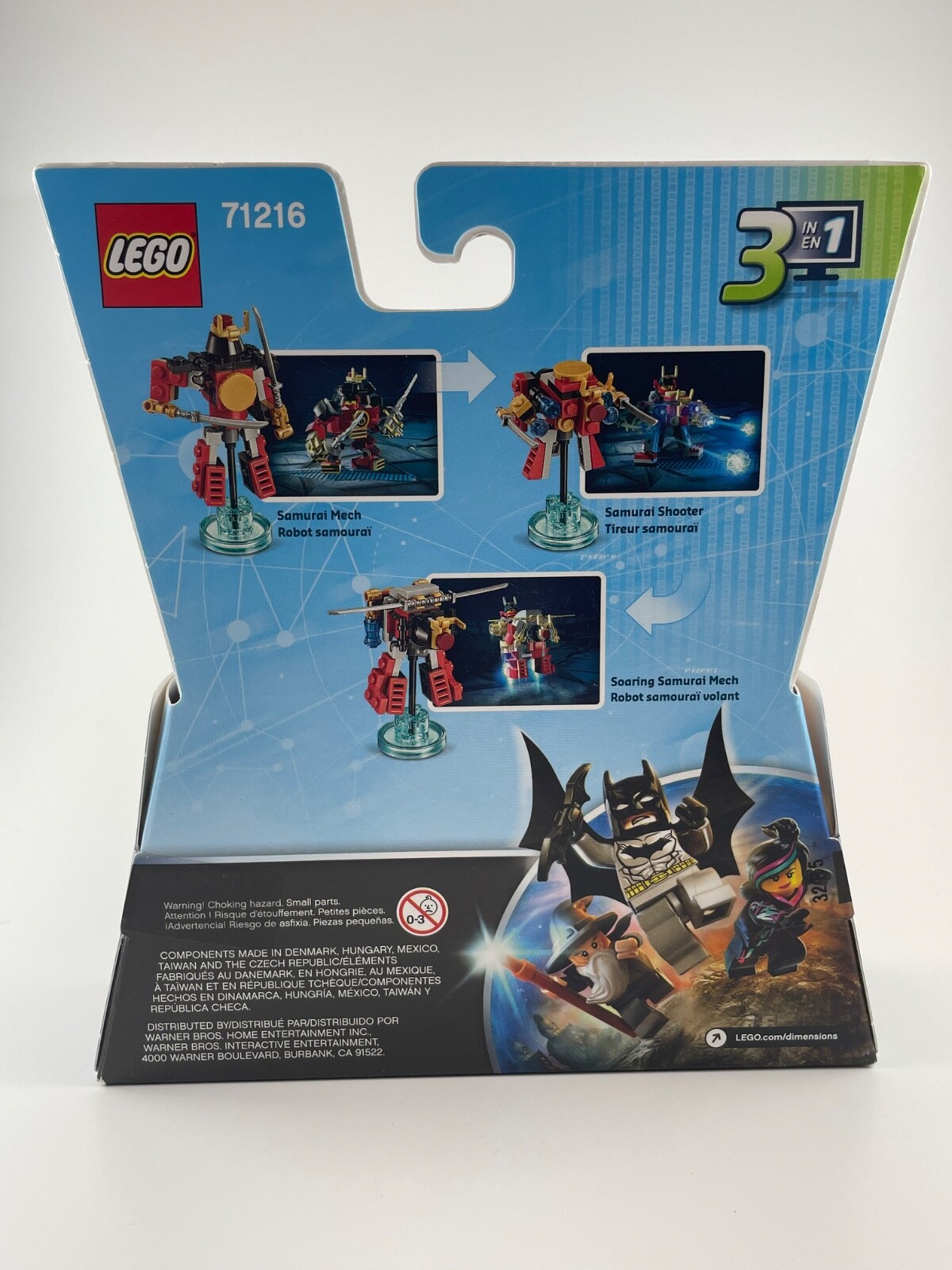 LEGO DIMENSIONS (71216): Ninjago Nya/Samurai Mech Fun Pack *NEW* retired item