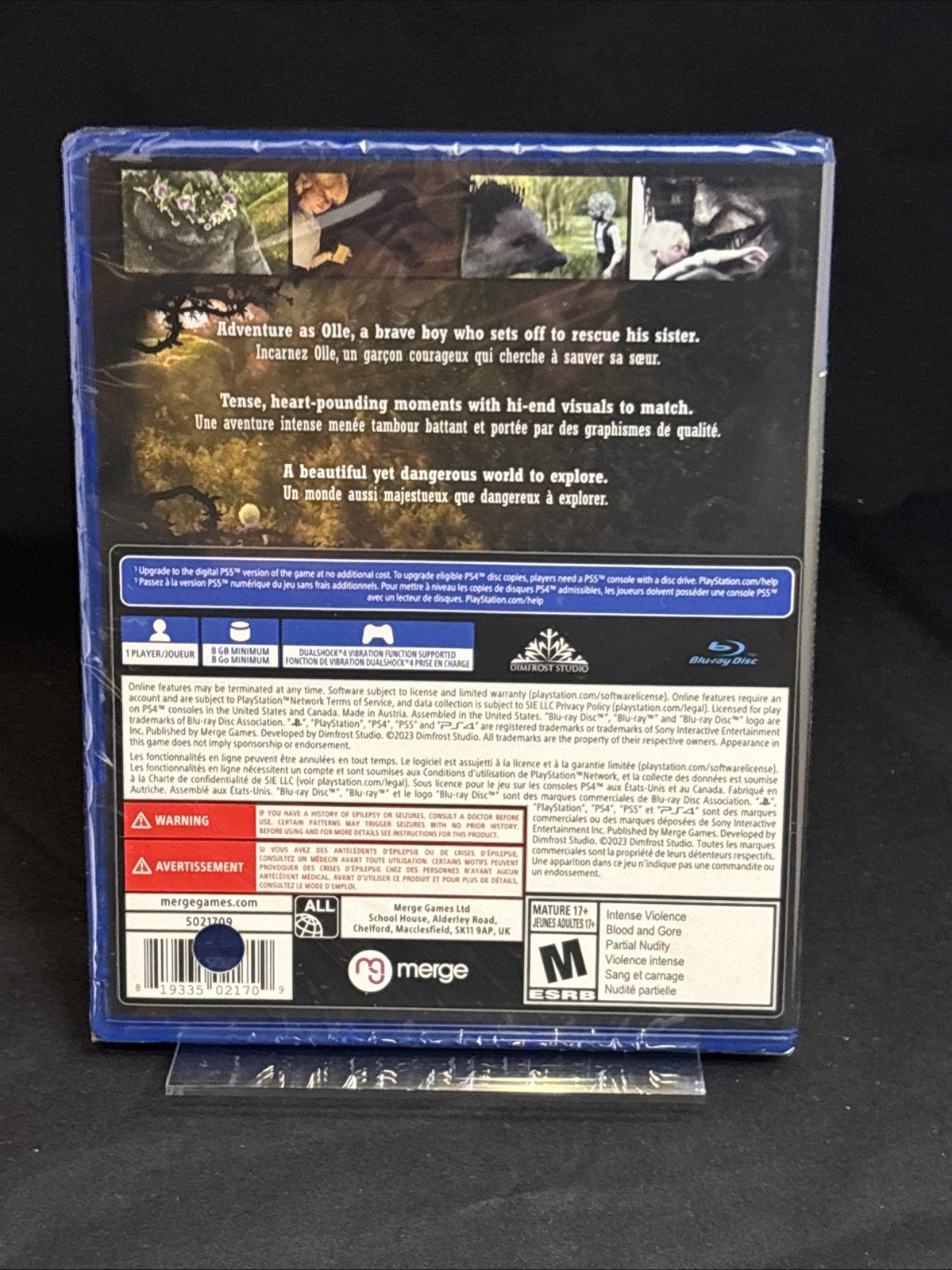 Bramble: The Mountain King (PlayStation 4) Factory Sealed UPC Punched