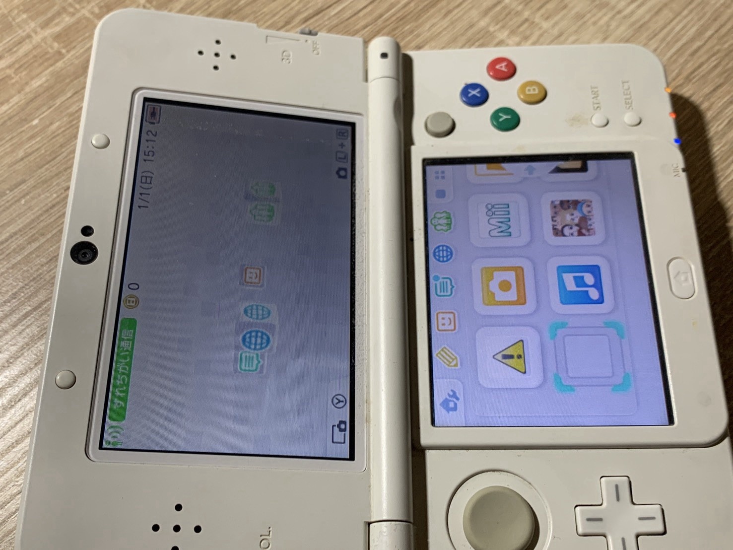 1539 Nintendo New 3DS White Normal TESTED