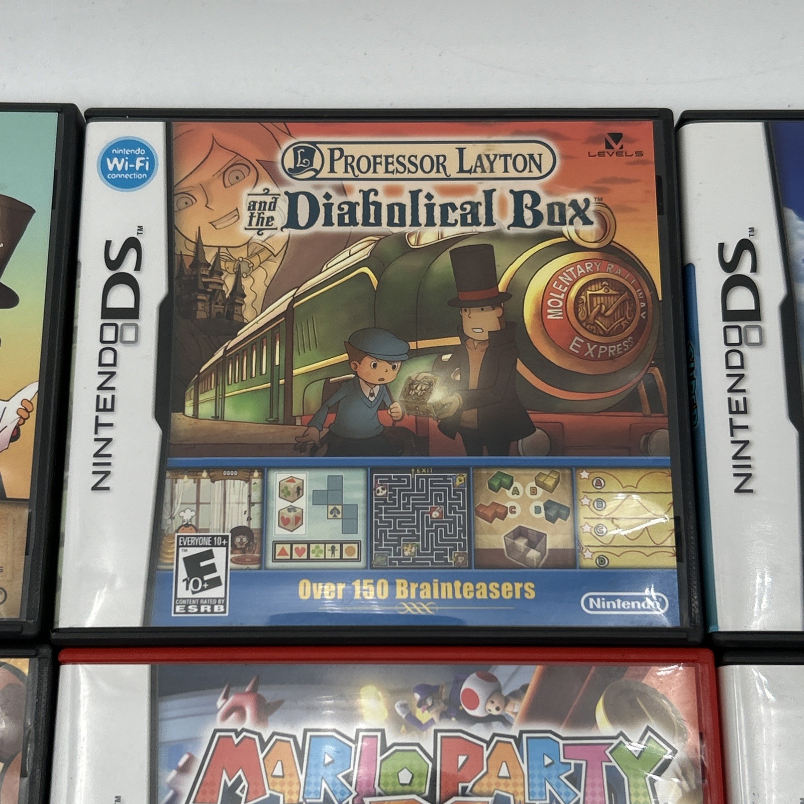 Lot Of 10 Nintendo DS 3DS Cases And Manuals NO GAME NO GAME Super Mario & More