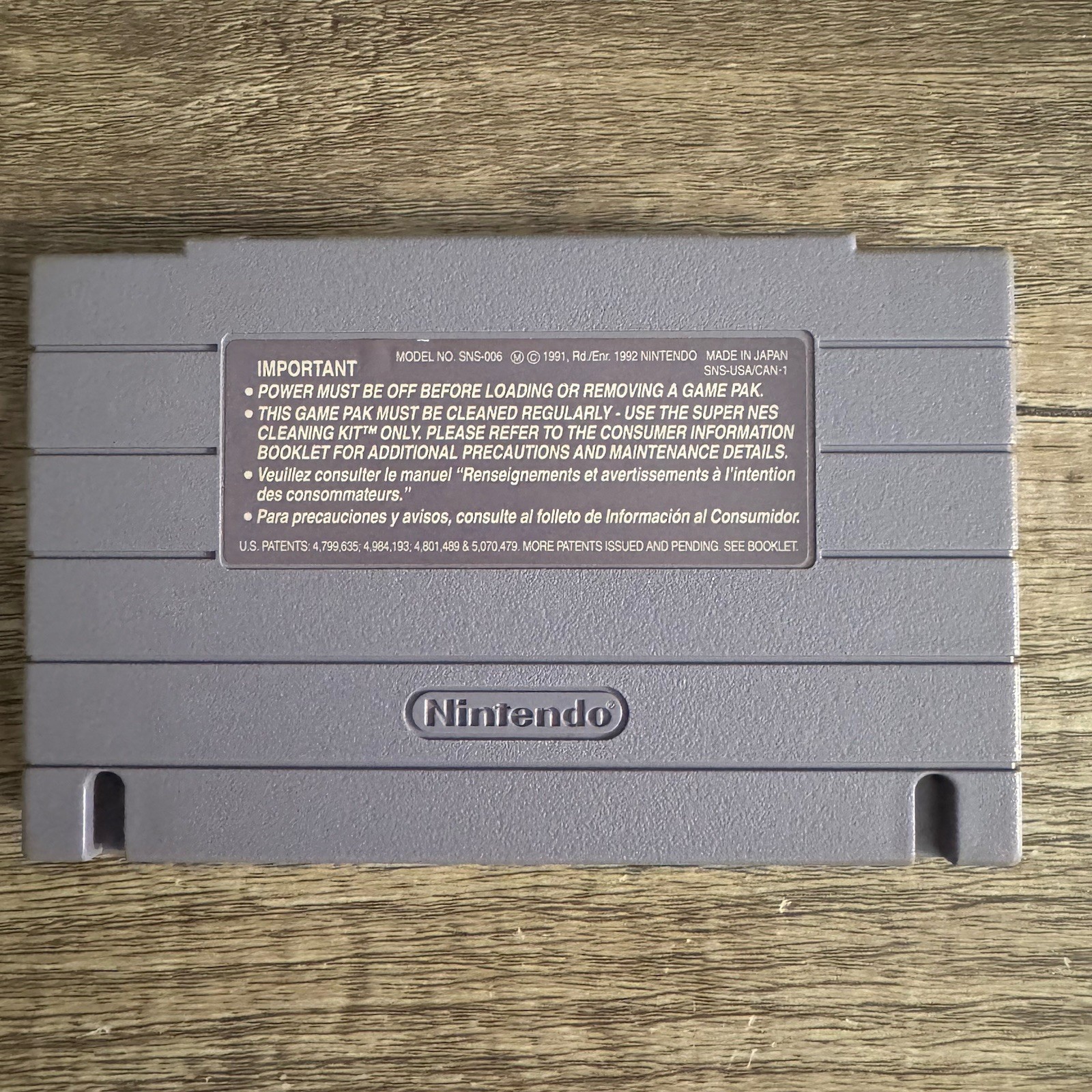 Tommy Moe’s Winter Extreme Skiing & Snowboarding SNES Authentic Cartridge Tested
