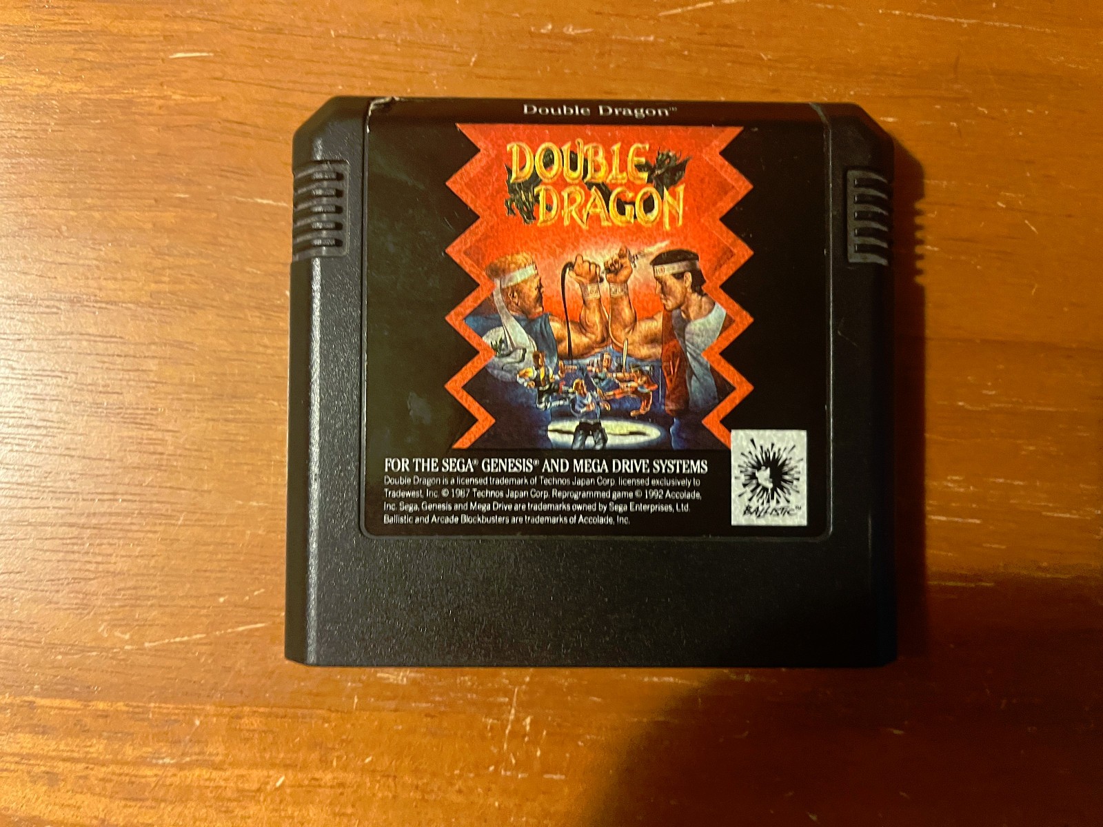 Double Dragon (Sega Genesis, 1992) — DOUBLE DRAGON for GENESIS