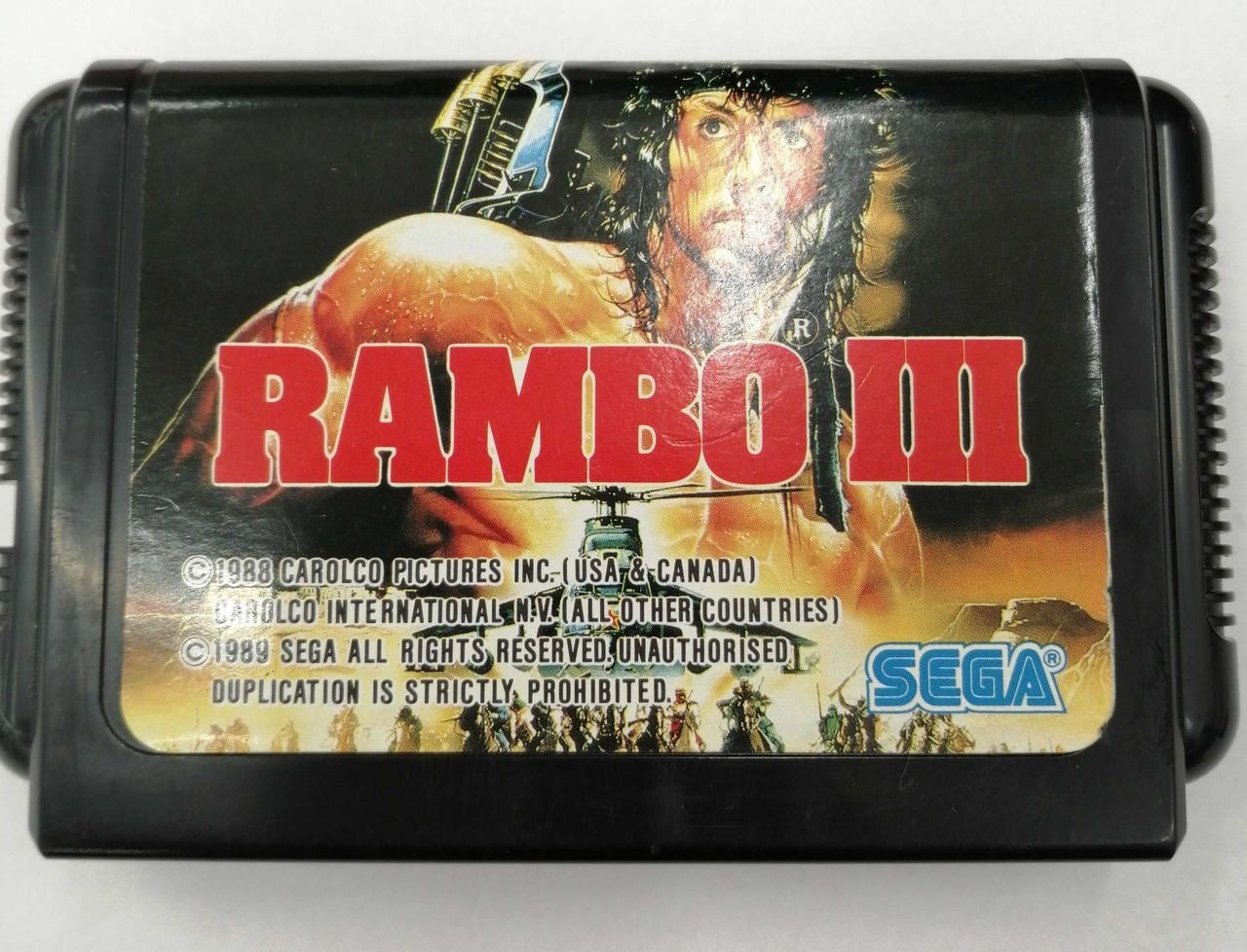 Sega Mega Drive Soft Rambo 3 Used