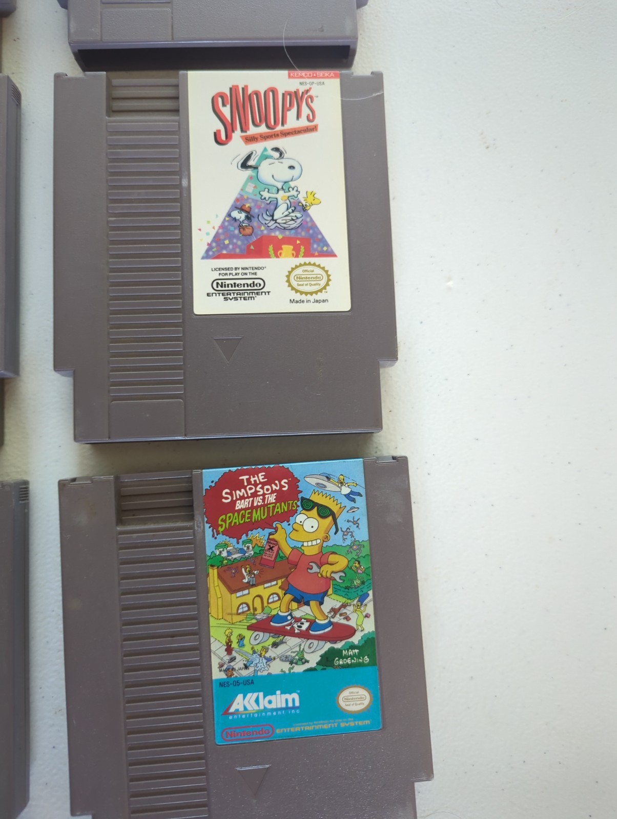 Nintendo NES Video Game Large Lot #3 34 Cartridges
