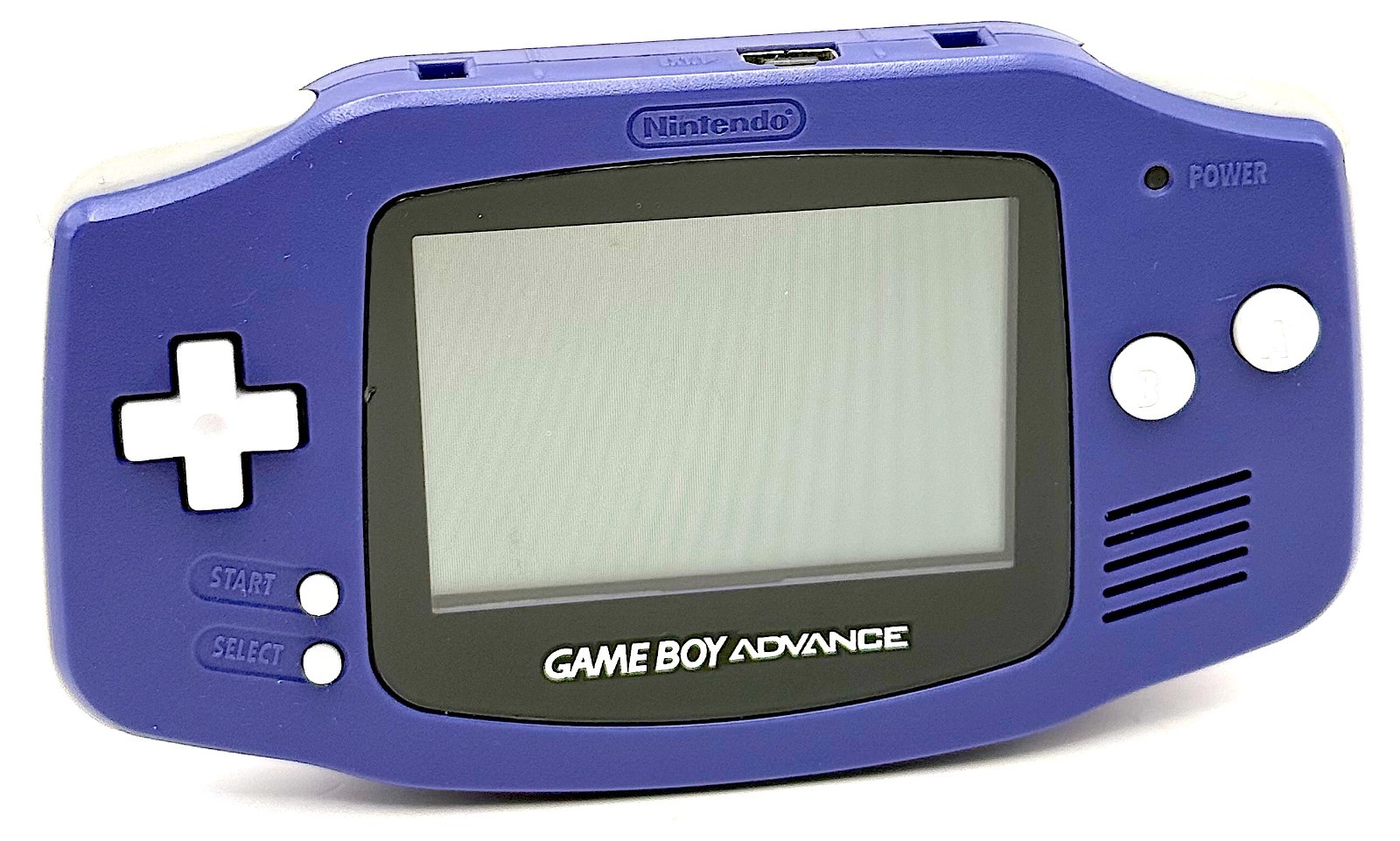 Nintendo Game Boy Advance Console Purple Indigo GBA 100% OEM Tested & Excellent!