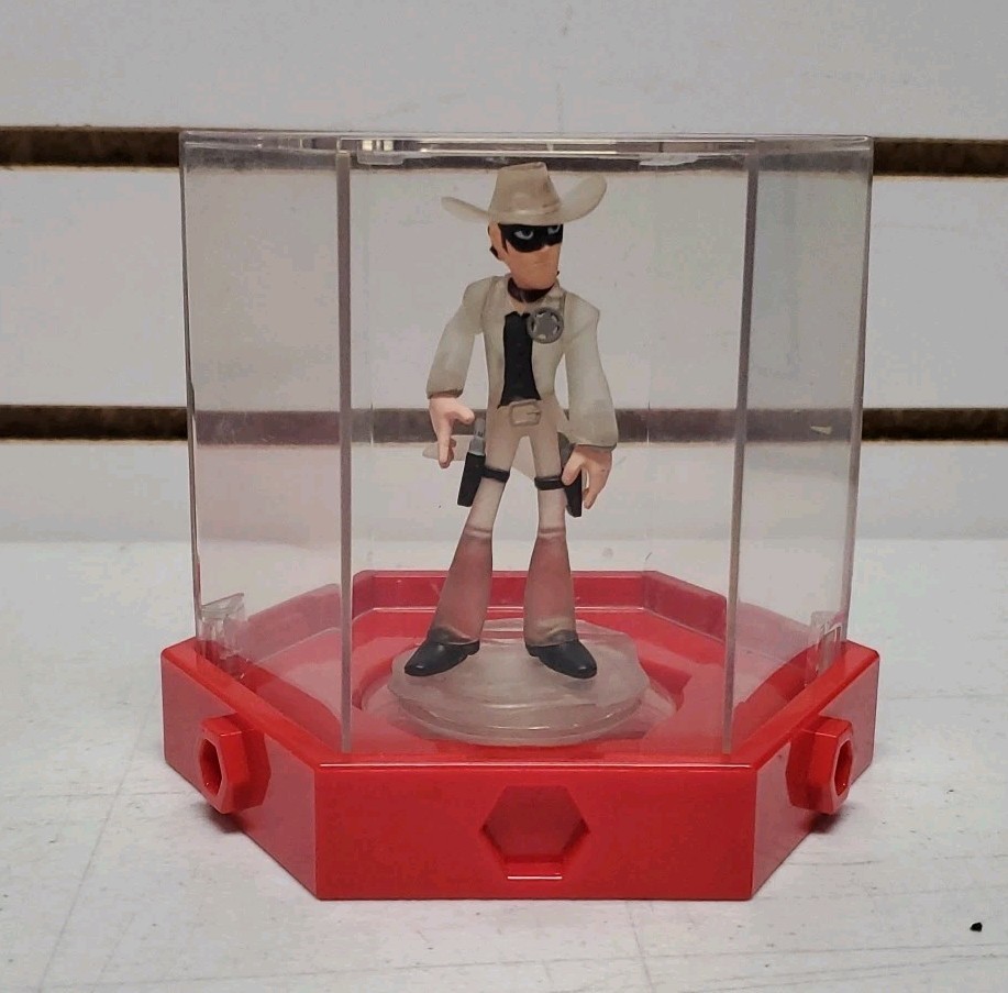 Disney Infinity Crystal Lone Ranger Figure w/Case – Toys R Us Exclusive *READ*