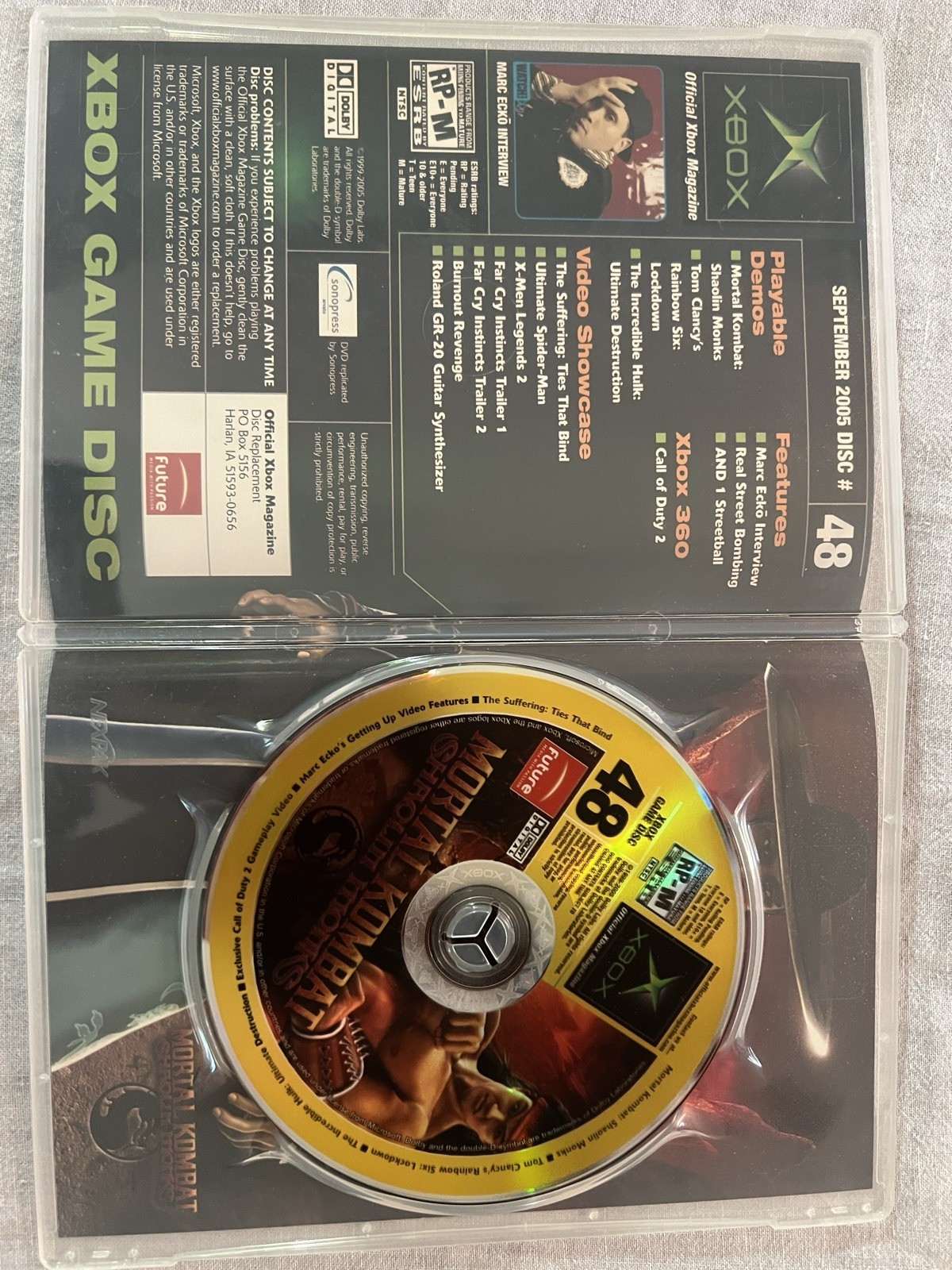 Mortal Kombat Shaolin Monks – Xbox