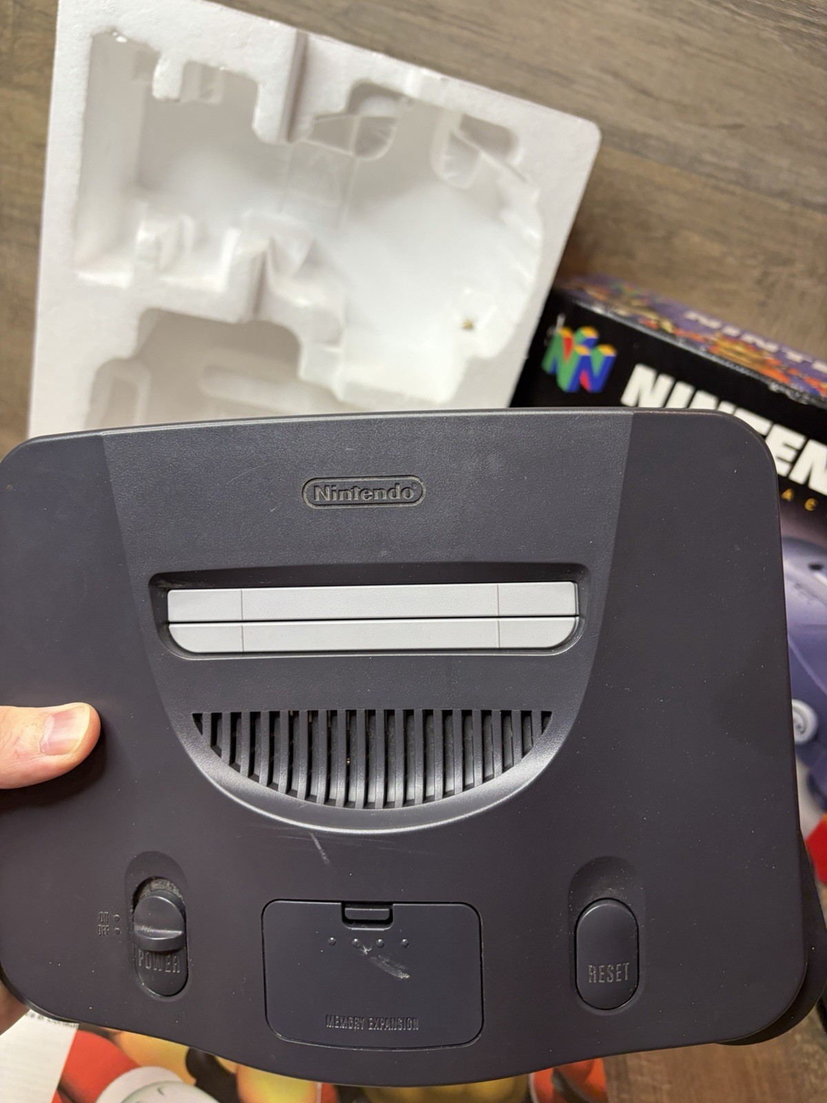 Original Nintendo 64 N64 Console System CIB Complete In Box Authentic OEM GOOD!