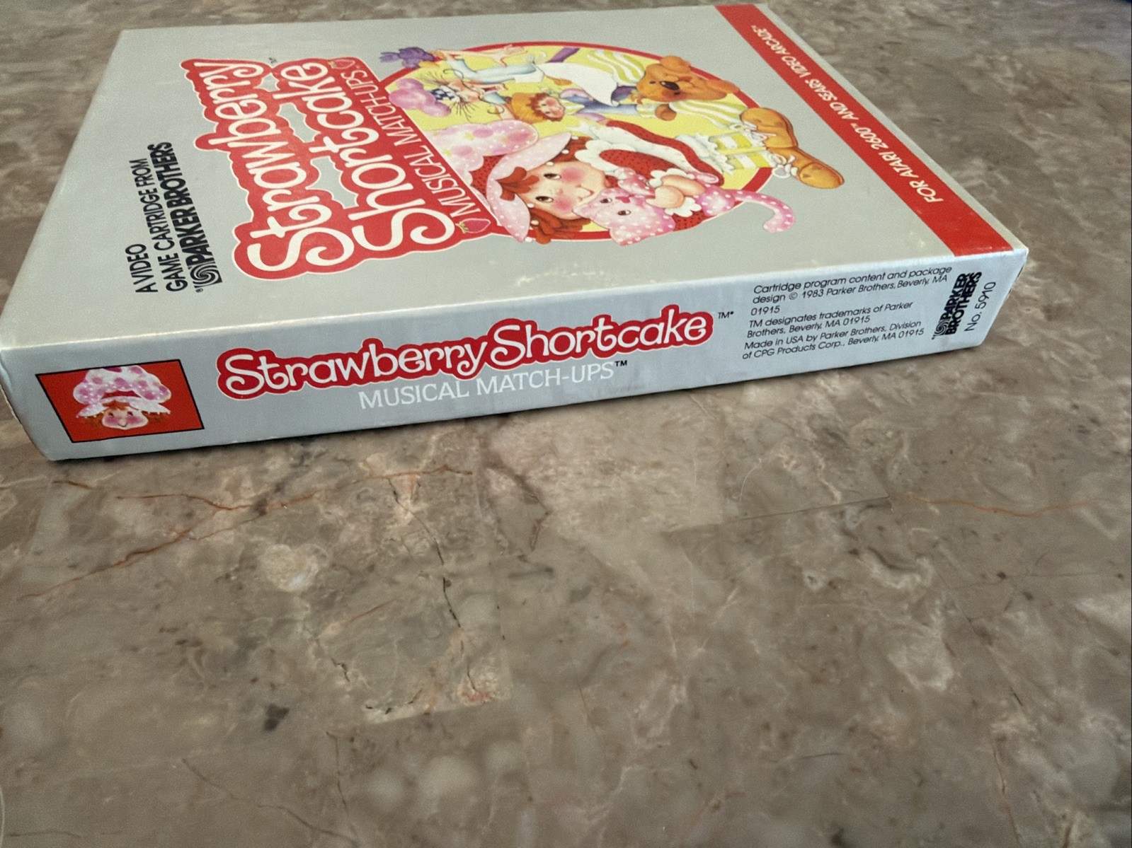 COMPLETE – Strawberry Shortcake: Musical Match-Up (Atari 2600 1983) CIB – TESTED