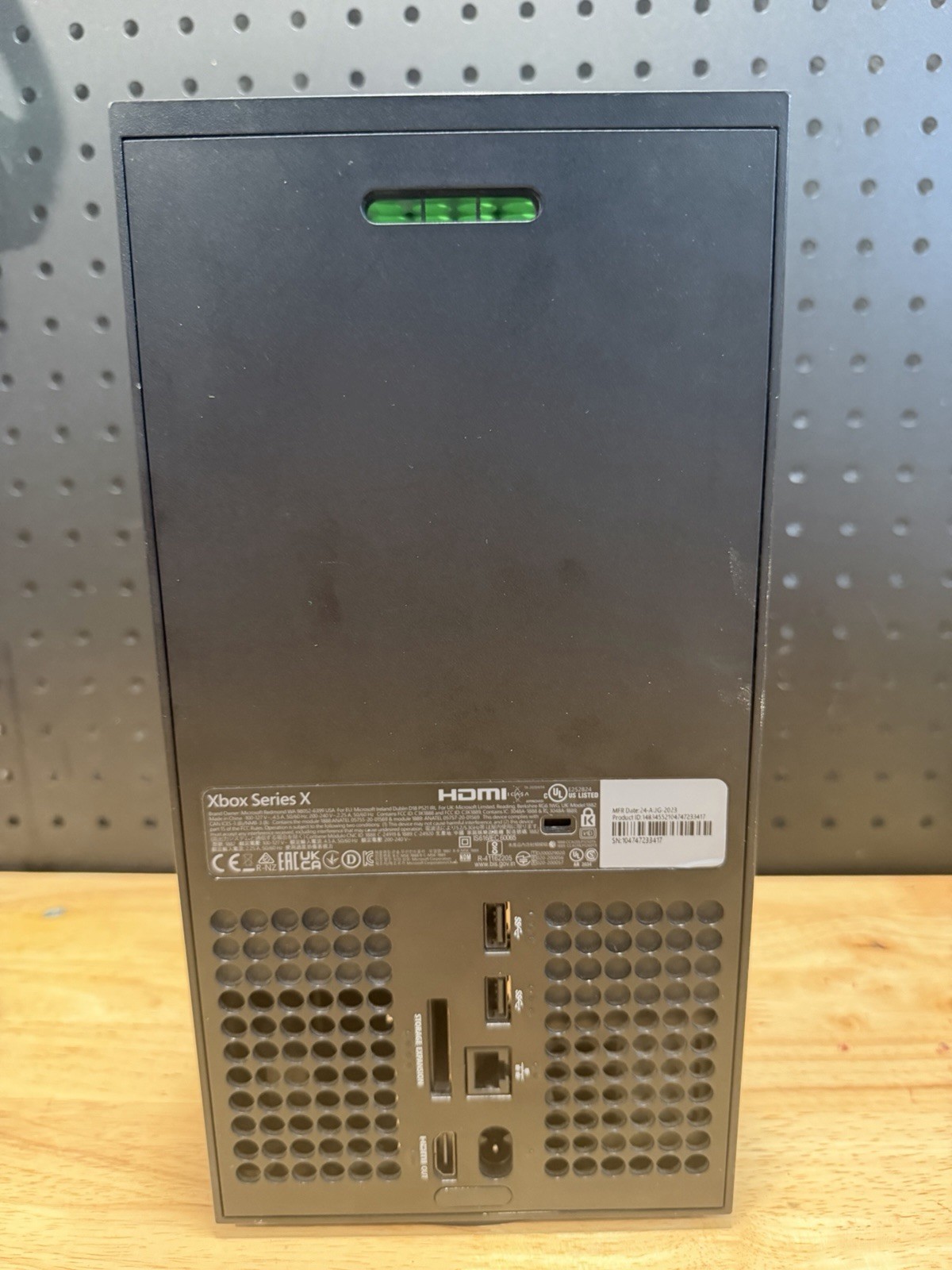 Microsoft Xbox Series X 1TB Video Game Console Black PARTS FIX Repair No Power