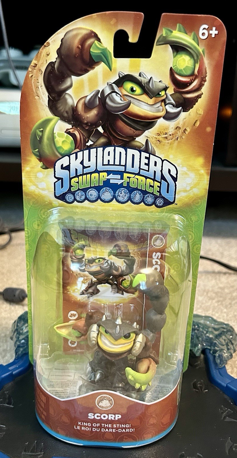 SKYLANDERS SWAP FORCE SCORP NIB- Fully Functional See Pictures