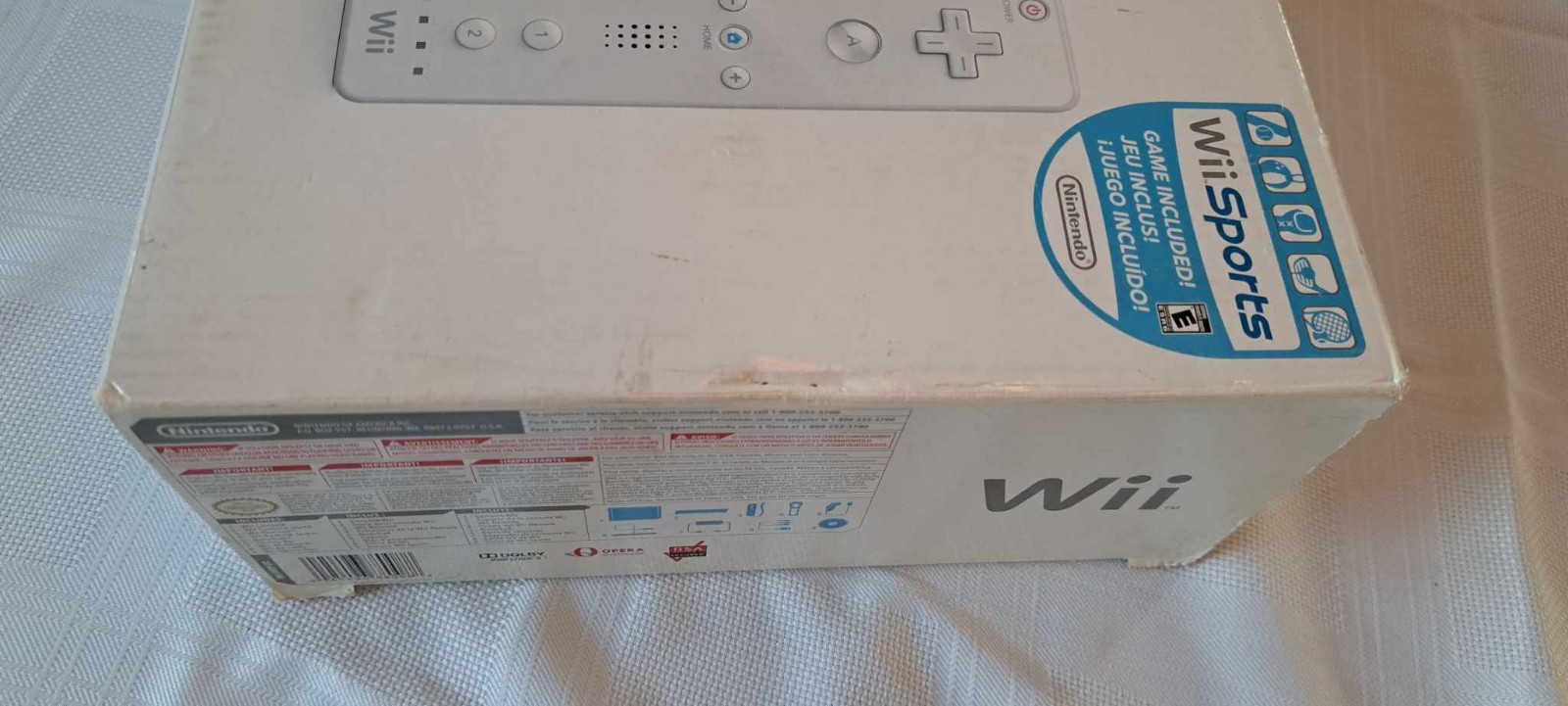 20% OFF – White Nintendo Wii Console Wii Sports- CIB Game + 2 Remotes
