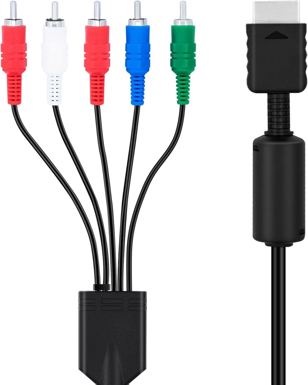 6FT HD AV Component Cable for PS2/PS3 – Enhance Your Gaming Experience