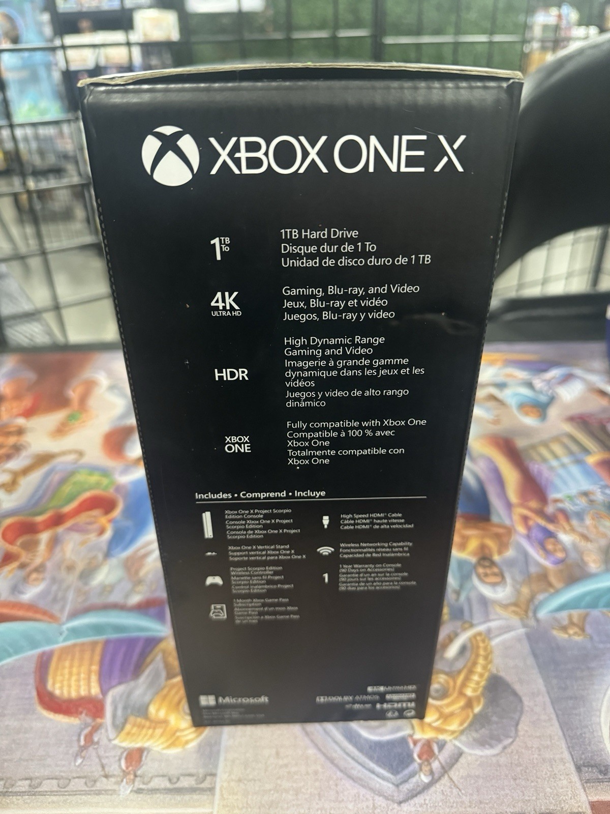 Microsoft Xbox One X Project Scorpio Edition – Brand New Factory Sealed