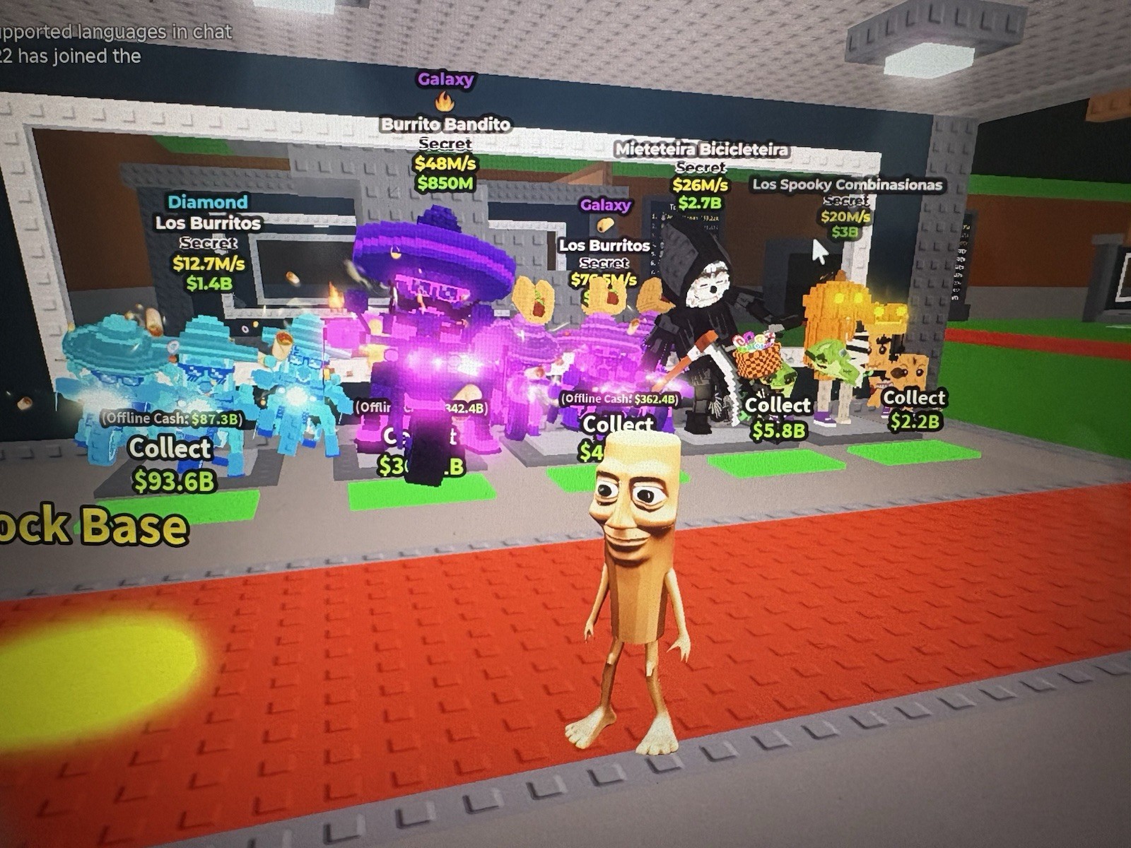 Steal A Brainrot and plants vs brainrotsSelling On Roblox BARGON and dm